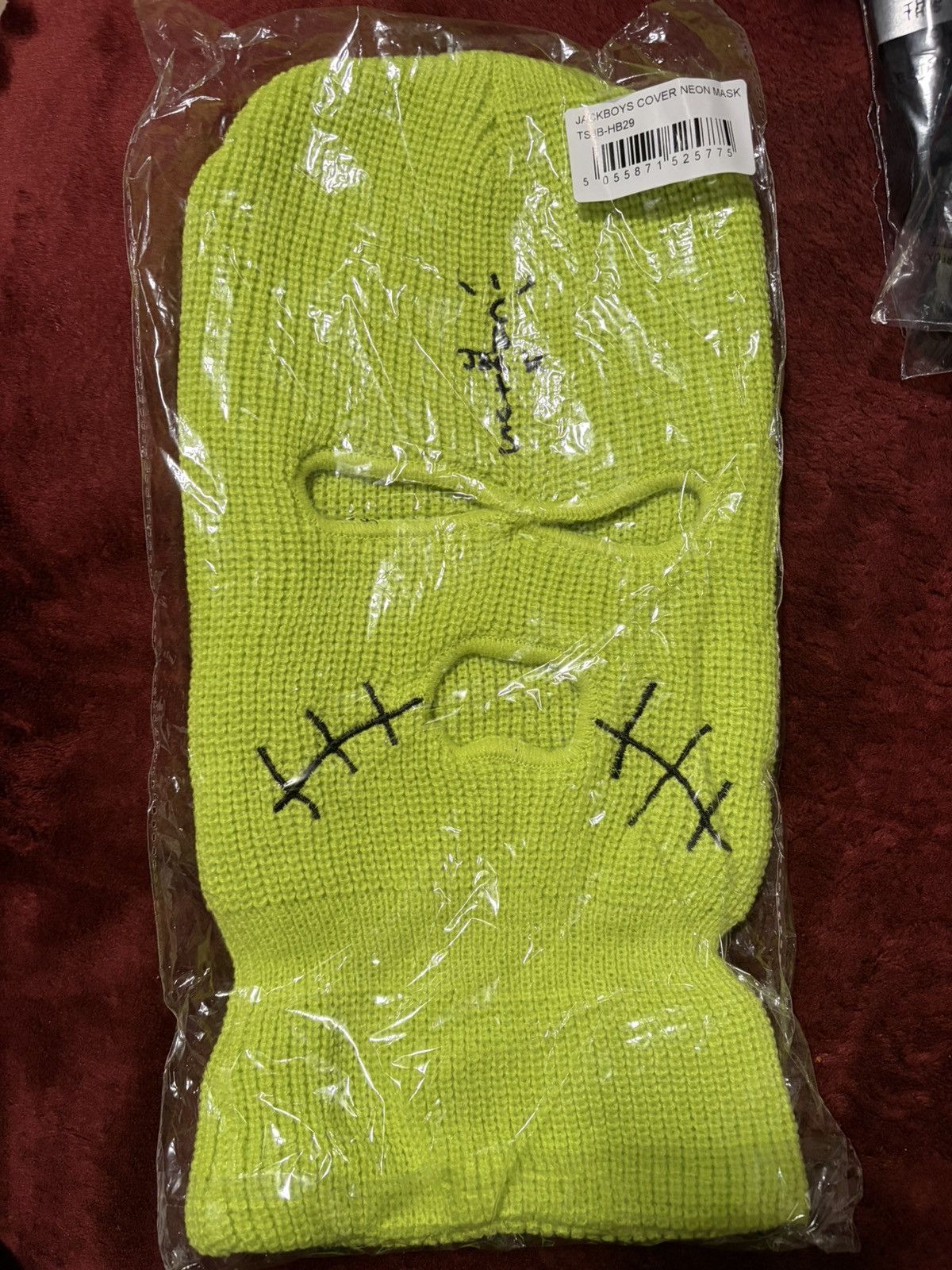 Travis Scott Travis Scott Jackboys Ski Mask Size ONE SIZE - 1 Thumbnail