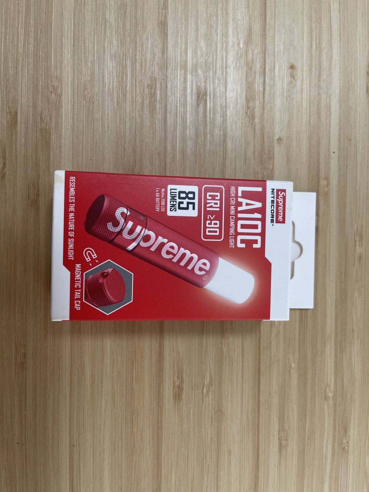 【新品未開封】Supreme x HOTO Camp Light RED Supreme HOTO Camp Light Red - FW25 - US