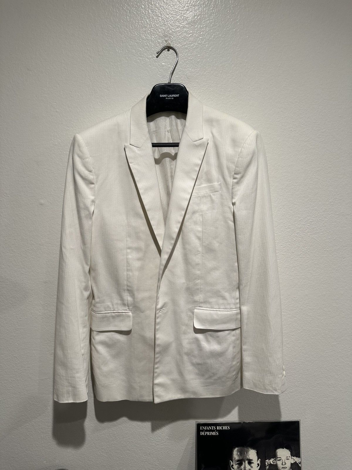 Givenchy Givenchy Peaked Lapel Blazer 48 Size 48R - 1 Thumbnail