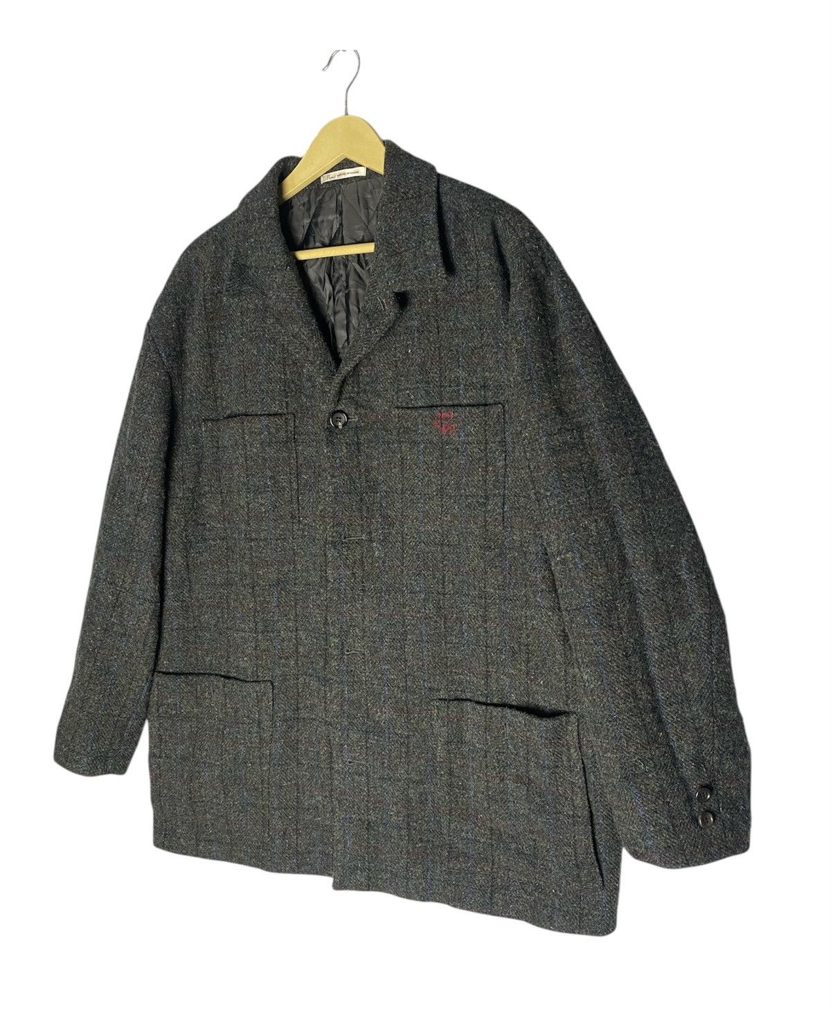 Harris Tweed Vintage Papas Hand Woven Harris Tweed Wool Jacket Size US L / EU 52-54 / 3 - 2 Thumbnail
