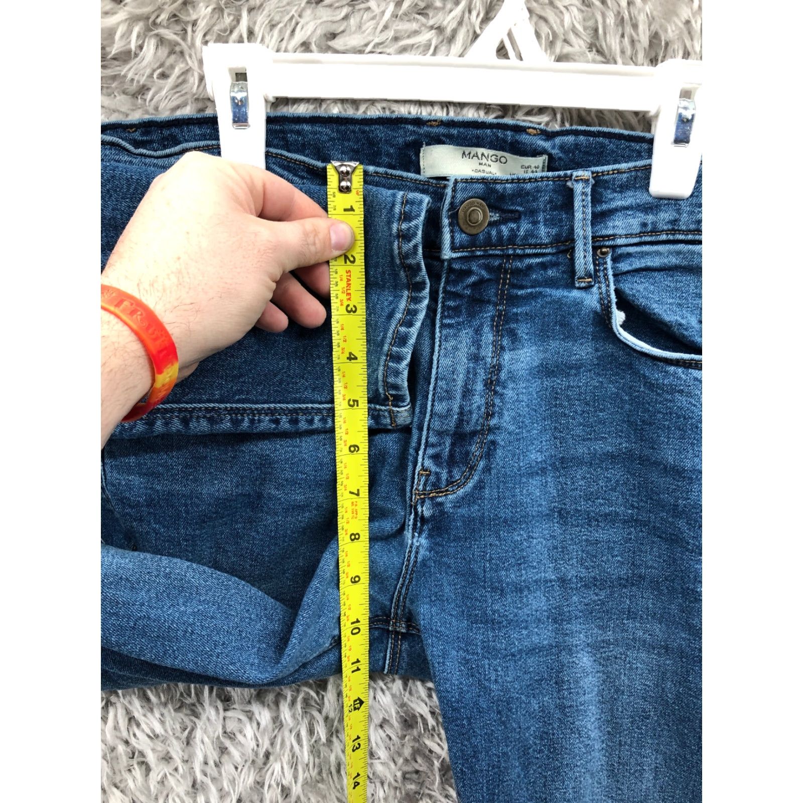 Mango Mango Jade Skinny Jeans Size 30 Mens Mid Rise Dark Wash Blue Denim Size US 30 / EU 46 - 4 Thumbnail