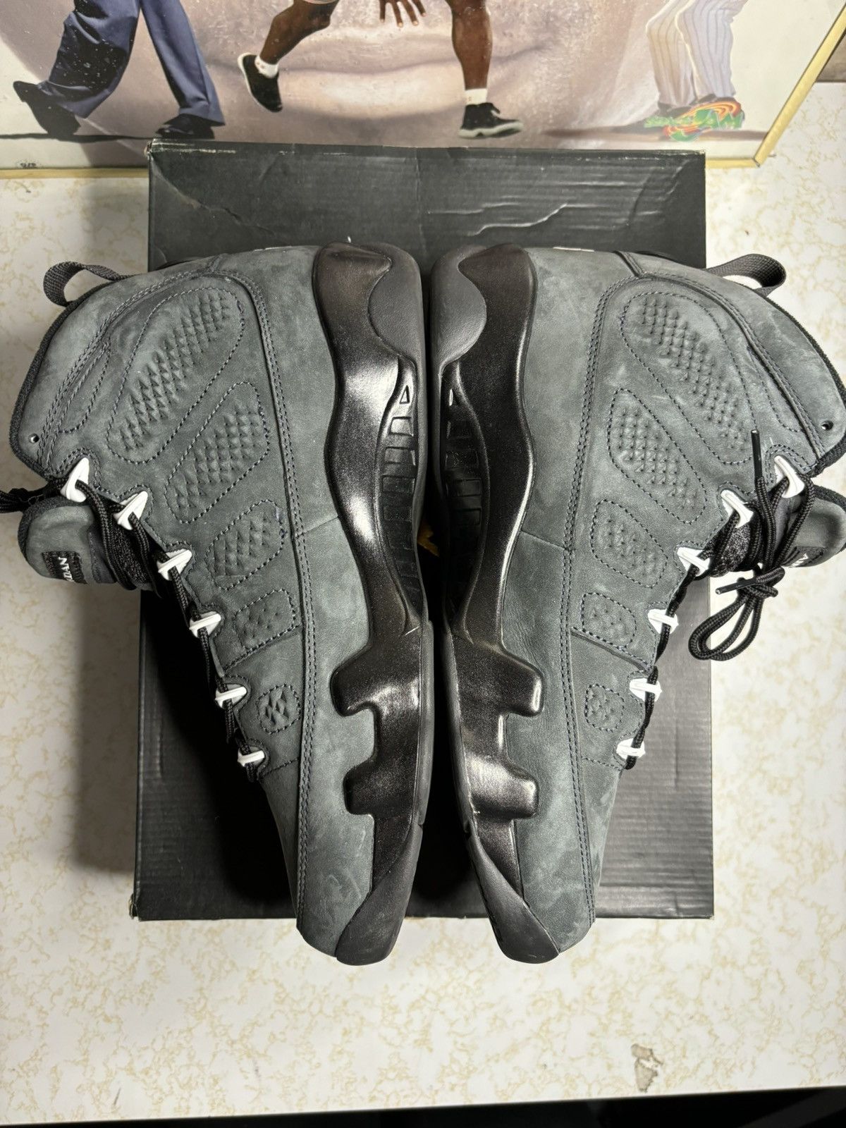 Jordan Brand Jordan Retro 9 ‘anthracite’ Size US 9.5 / EU 42-43 - 3 Thumbnail