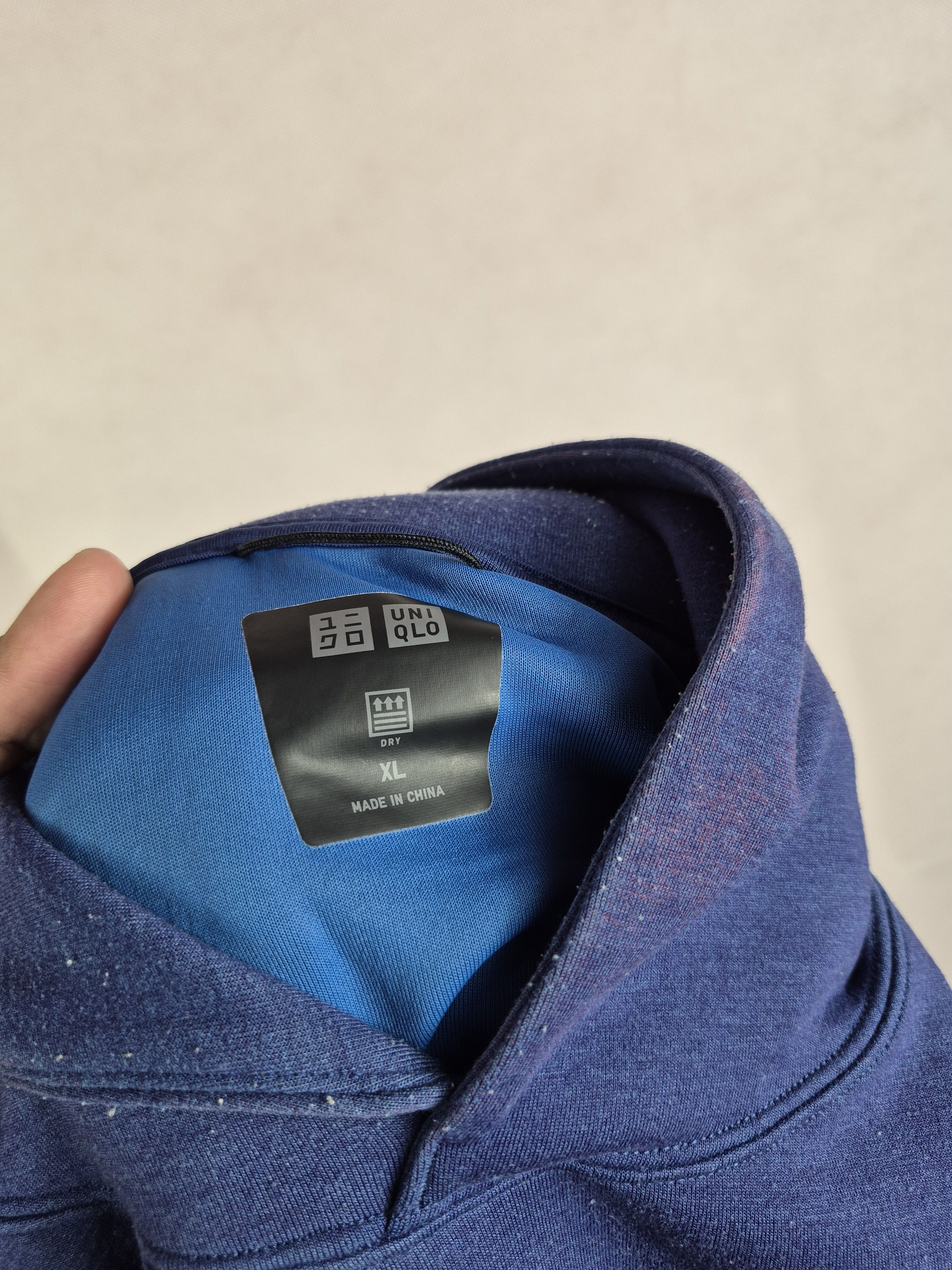 Japanese Brand 🔥 Uniqlo Dry Stretch Hoodie Pullover Sweater Size US XL / EU 56 / 4 - 13 Thumbnail