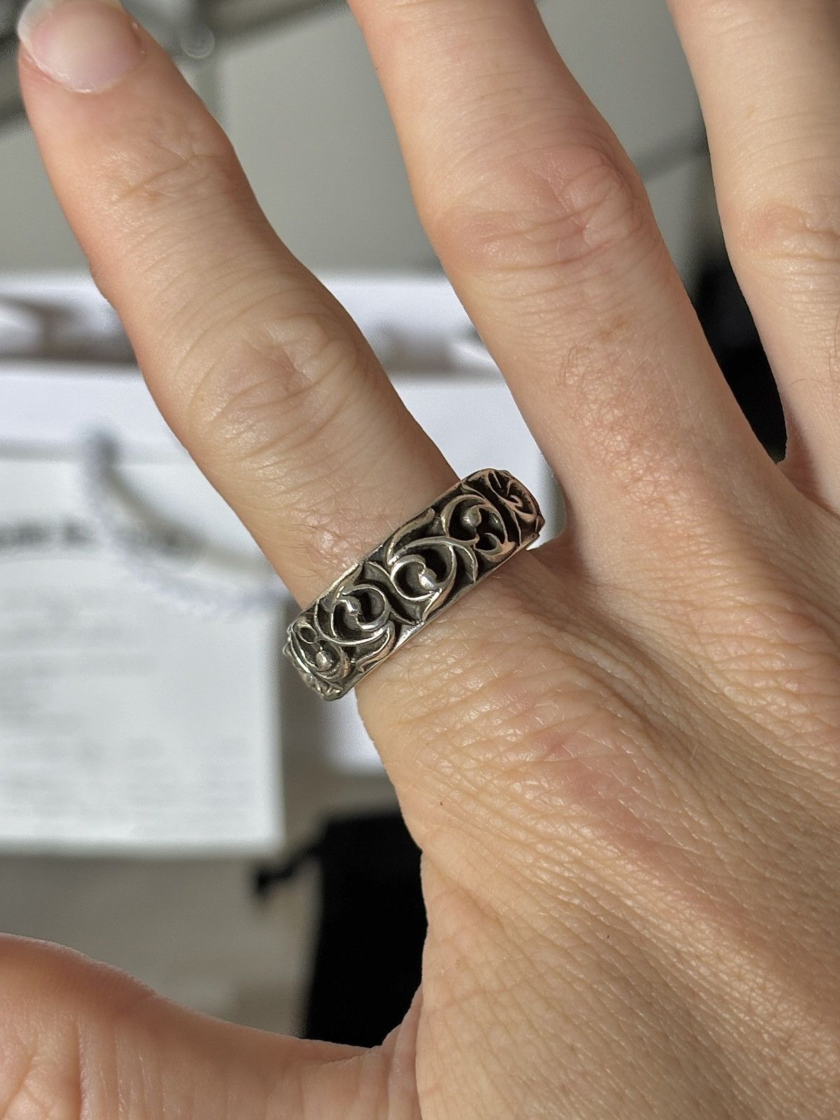 Chrome Hearts ST BARTS ETERNITY VINE RING Size ONE SIZE - 8 Thumbnail