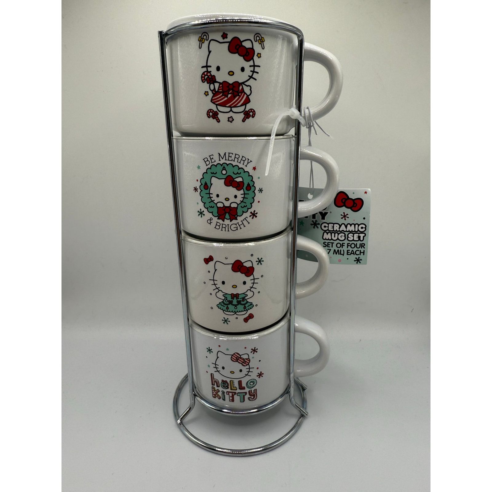 Other NEW Hello Kitty Holiday Ceramic Mug Tower Cups Size ONE SIZE - 1 Thumbnail