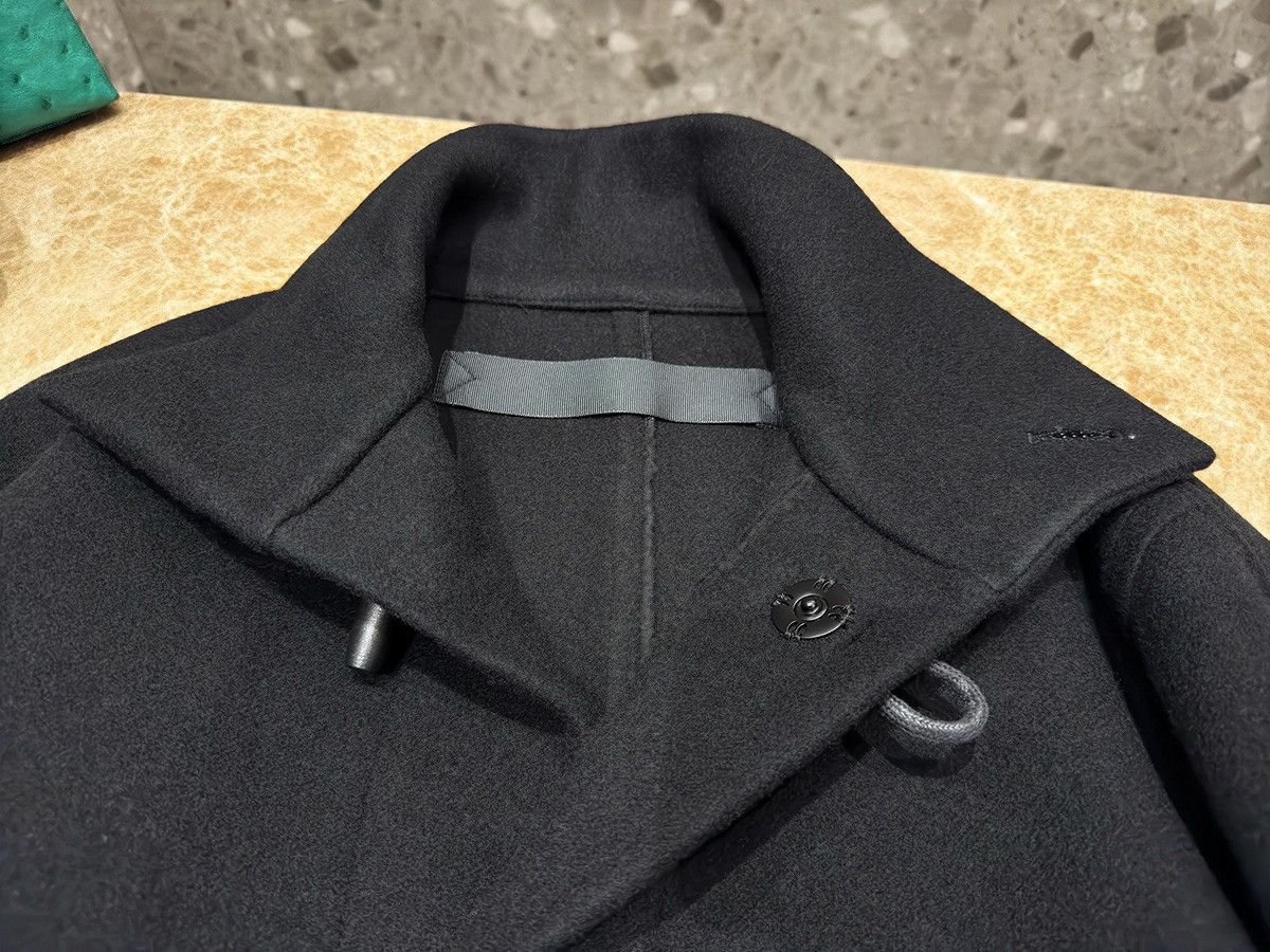 Other Black 100% wool duffle coat with tie belt Size M / US 6-8 / IT 42-44 - 2 Thumbnail