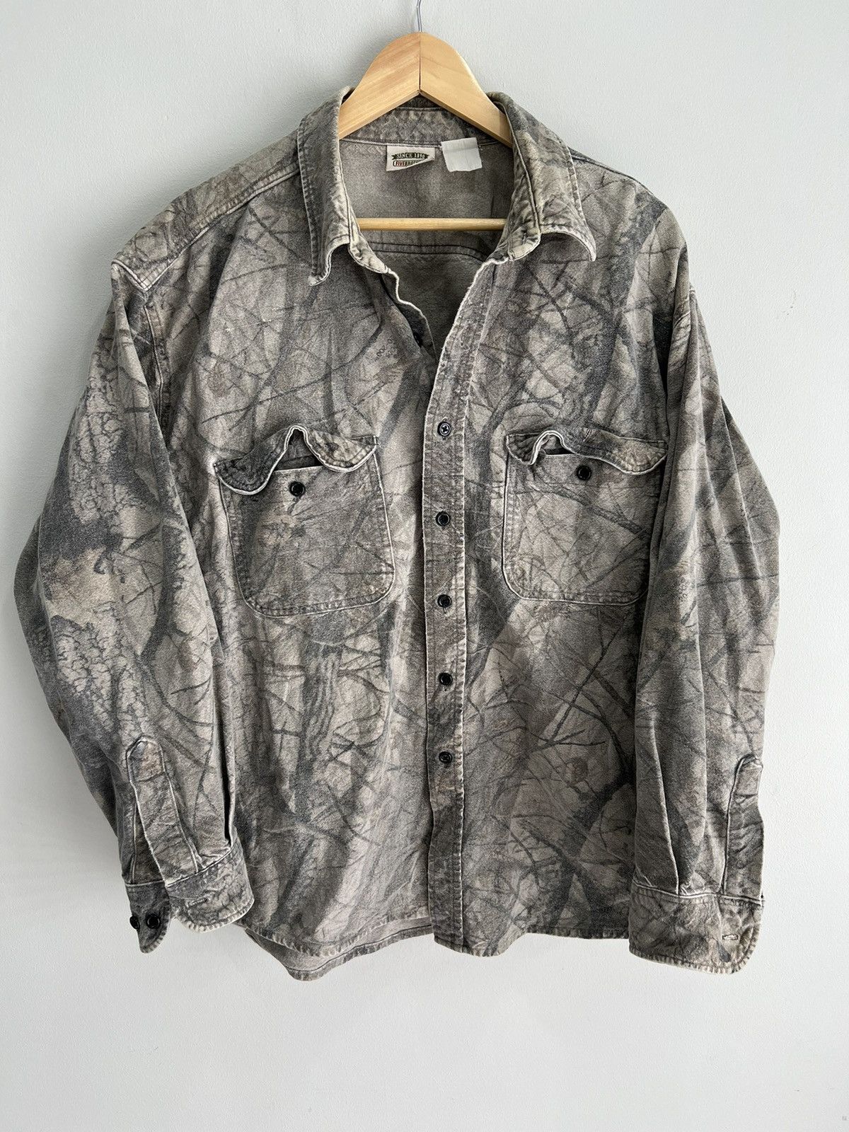 FiveBrother Vtg Five Brother Camo Mossy Oaks Button Up Shirt real tree Size US L / EU 52-54 / 3 - 1 Thumbnail