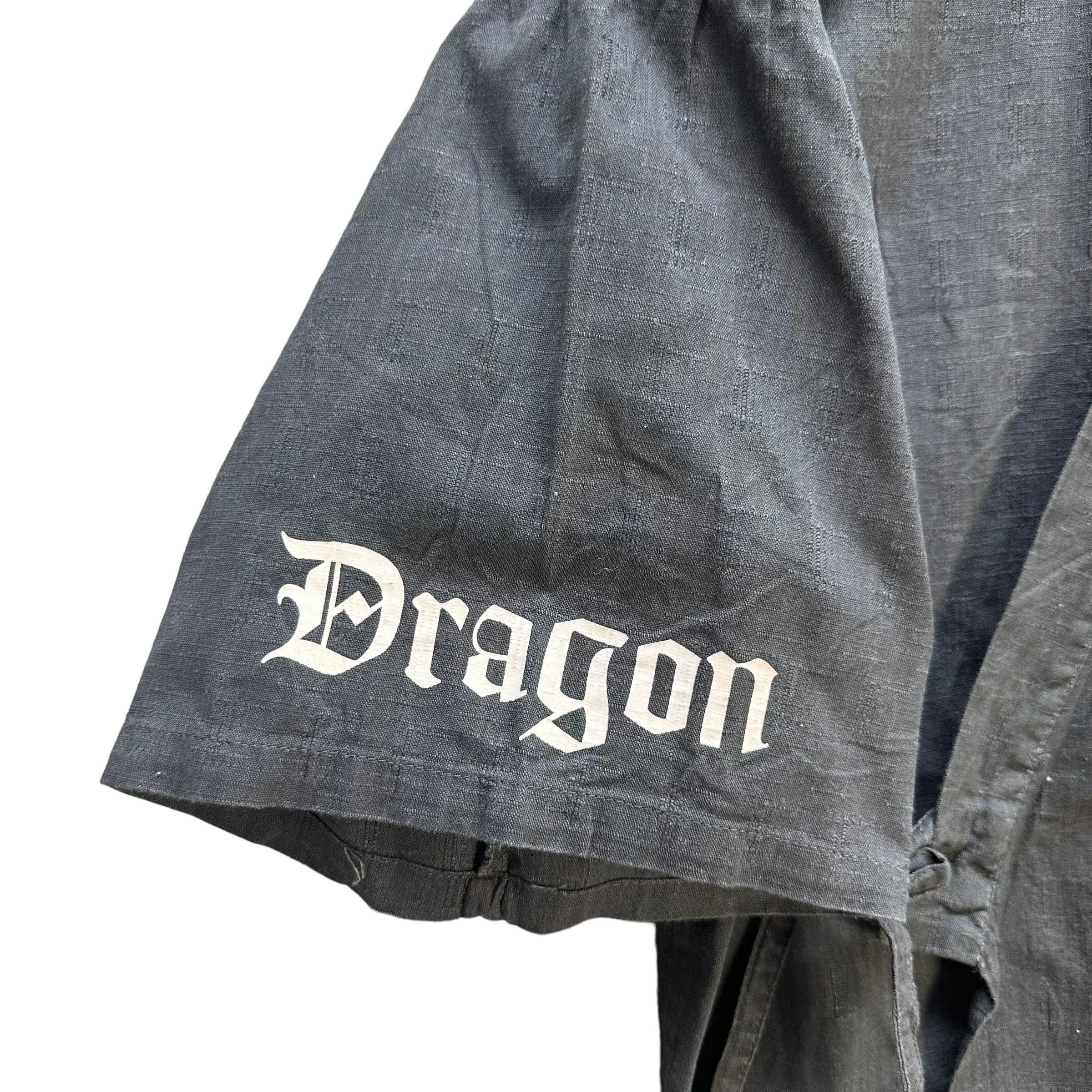 Vintage Jimmy Dragon Graphic Printed Kimono #A2-0041 Size US S / EU 44-46 / 1 - 7 Thumbnail