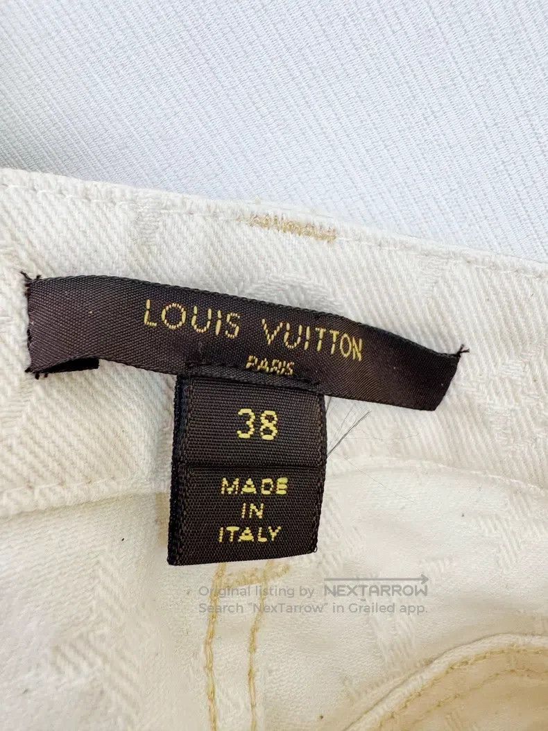 Louis Vuitton Louis Vuitton Denim Skirt Size 37" - 5 Thumbnail