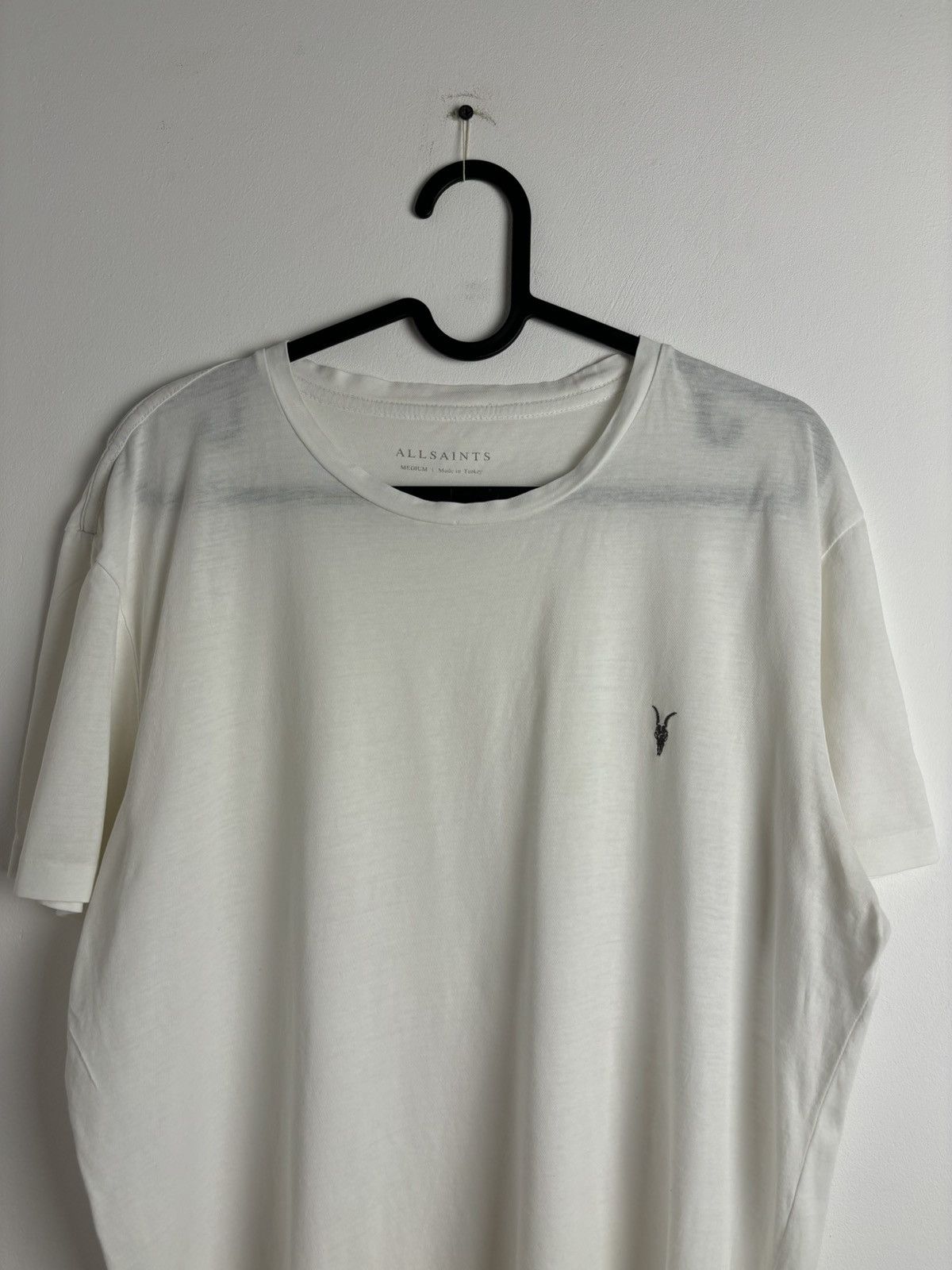 Allsaints Allsaints Logo Singlestitch White Tee Size US M / EU 48-50 / 2 - 2 Thumbnail