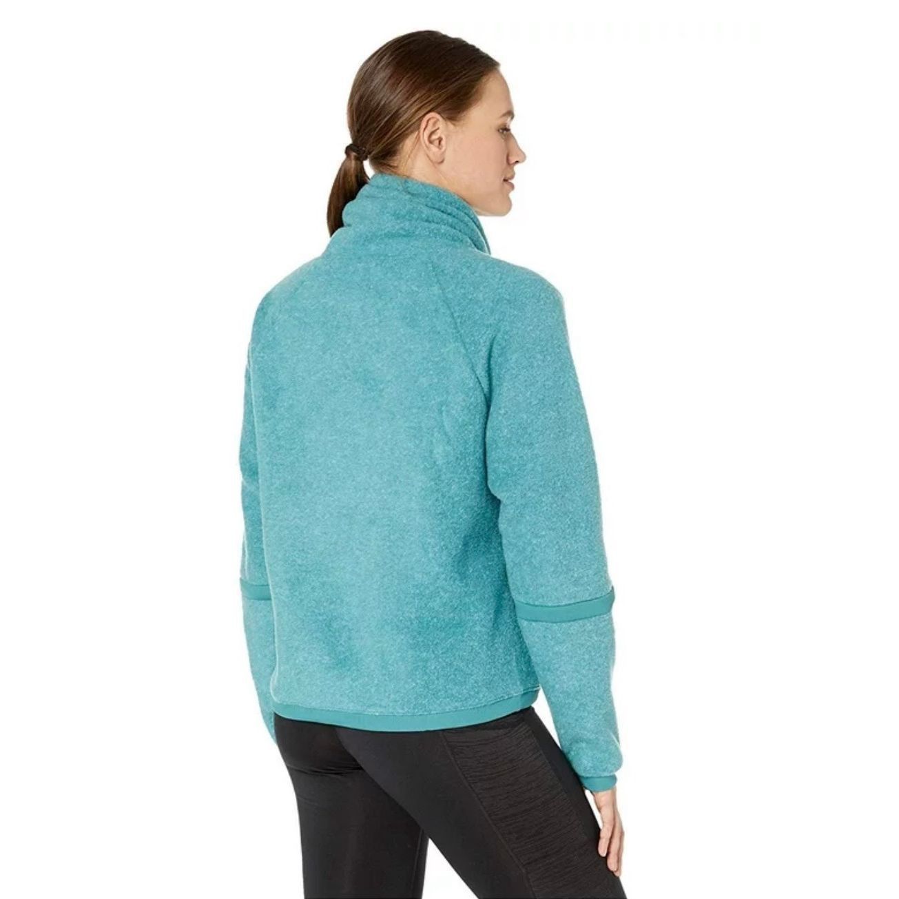 Nike NIKE Womens Teal Long Sleeve Turtle Neck Sweater Size: XS Size XS / US 0-2 / IT 36-38 - 2 Thumbnail