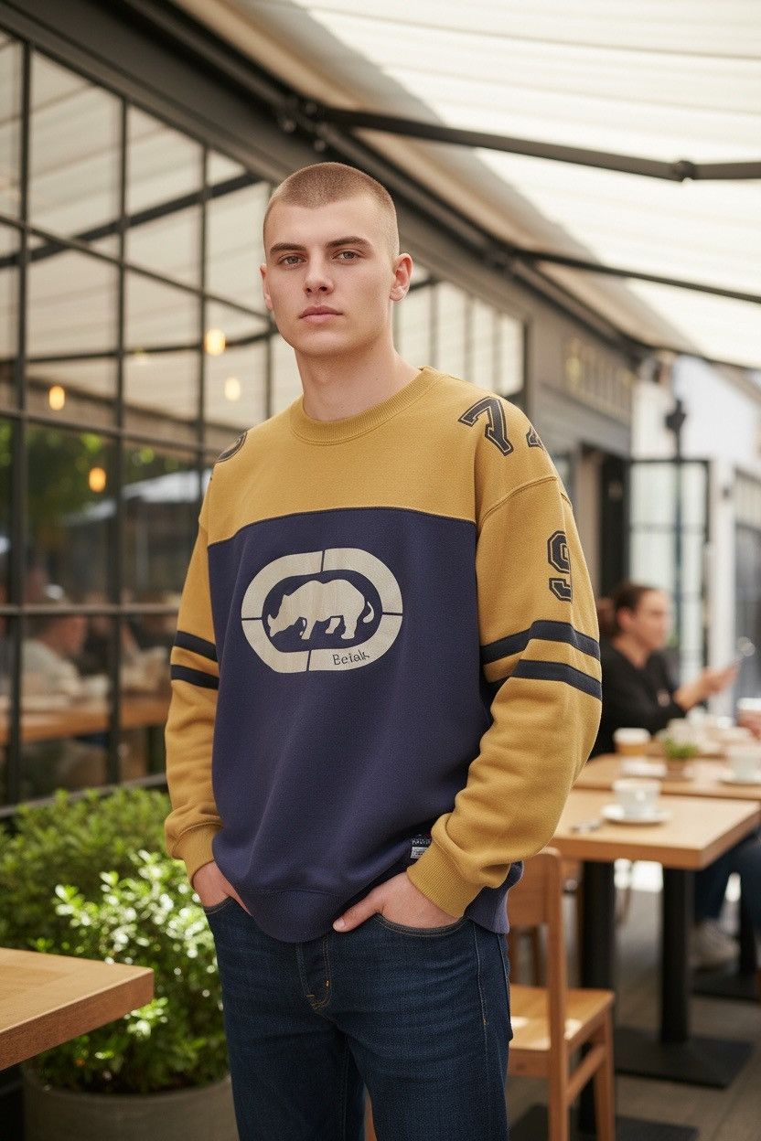 Ecko Unltd. Vintage Sweatshirt Ecko unltd. big logo nice design Size US L / EU 52-54 / 3 - 17 Thumbnail