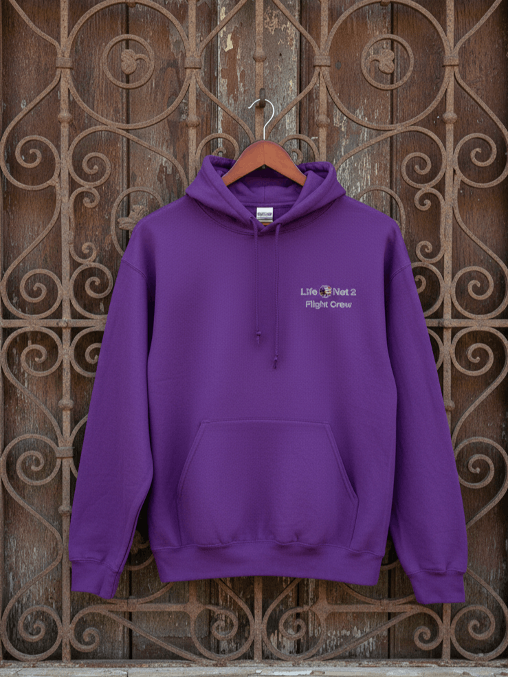 Grailed Gildan "Life Net 2 Flight Crew" Helicopter Graphic Hoodie Size US M / EU 48-50 / 2 - 2 Thumbnail