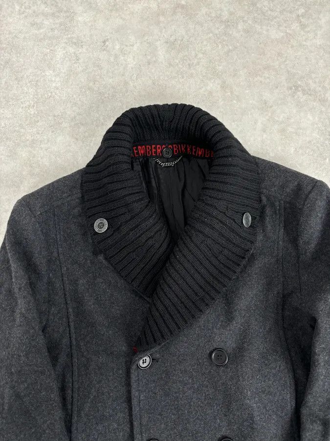 Dirk Bikkembergs AW2009 Dirk Bikkembergs Grey Classy Wool Officer Jacket Size 42R - 4 Thumbnail