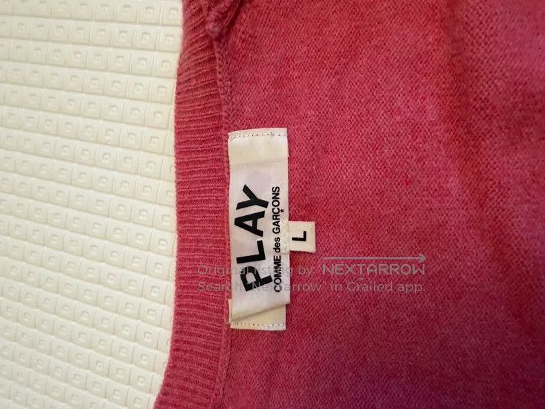 Comme des Garcons Comme des Garcons Heart-Shaped Fleece Cardigan Size L / US 10 / IT 46 - 4 Thumbnail