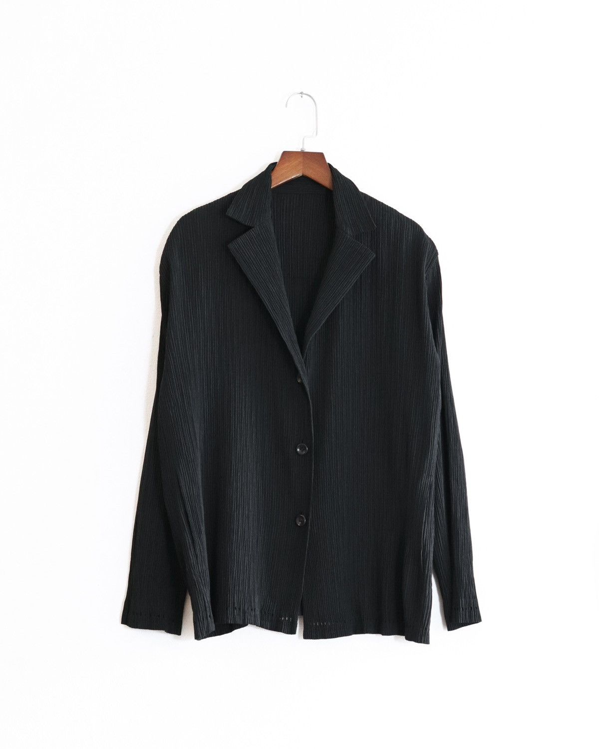 Issey Miyake × Japanese Brand × Pleats Please Issey Miyake AW10 Issey Miyake pleated jacket Size L / US 10 / IT 46 - 1 Thumbnail