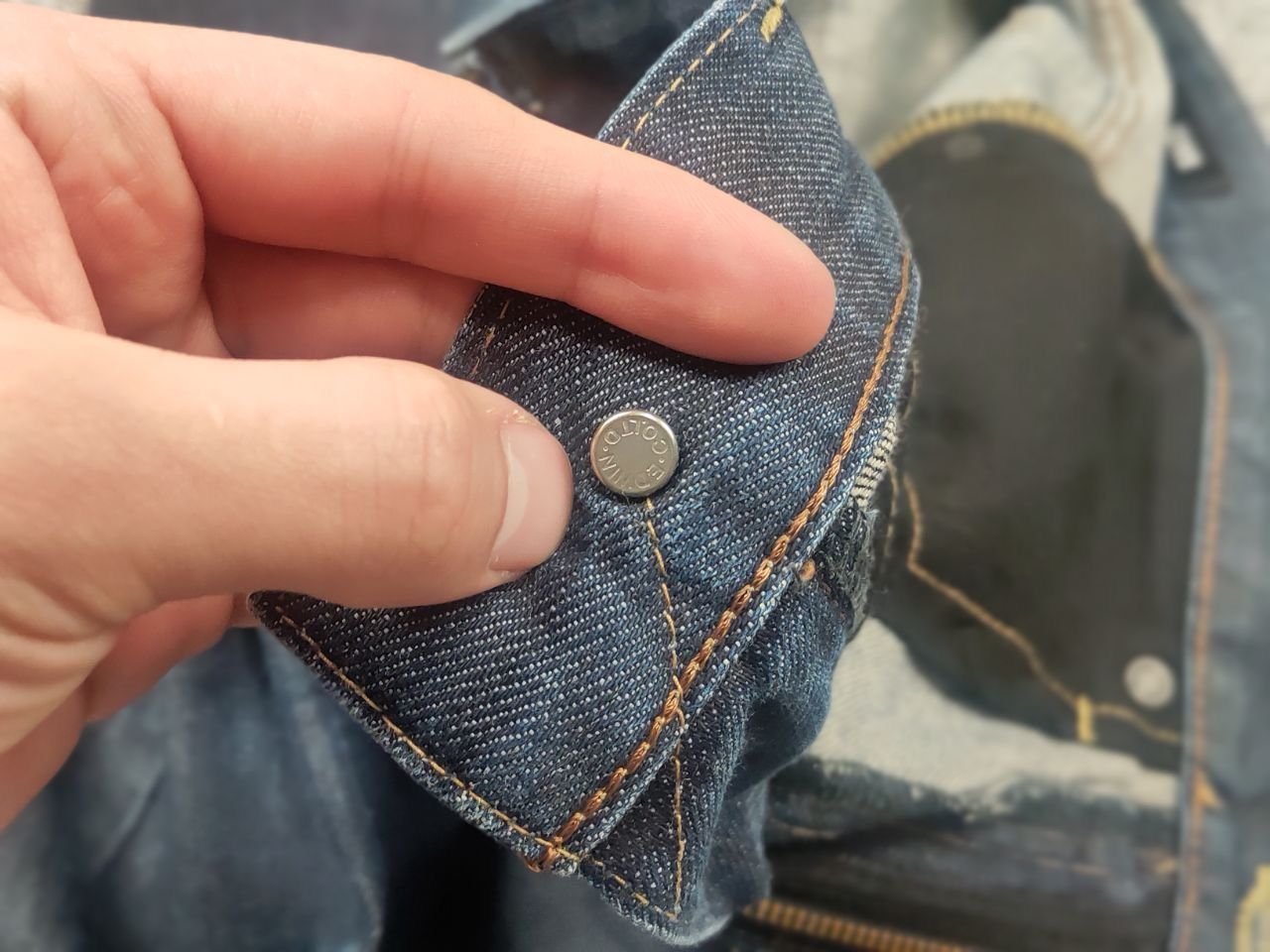 Edwin Edwin Vintage Japan Selvedge Distressed Denim Jeans ES505S Size US 33 - 19 Thumbnail