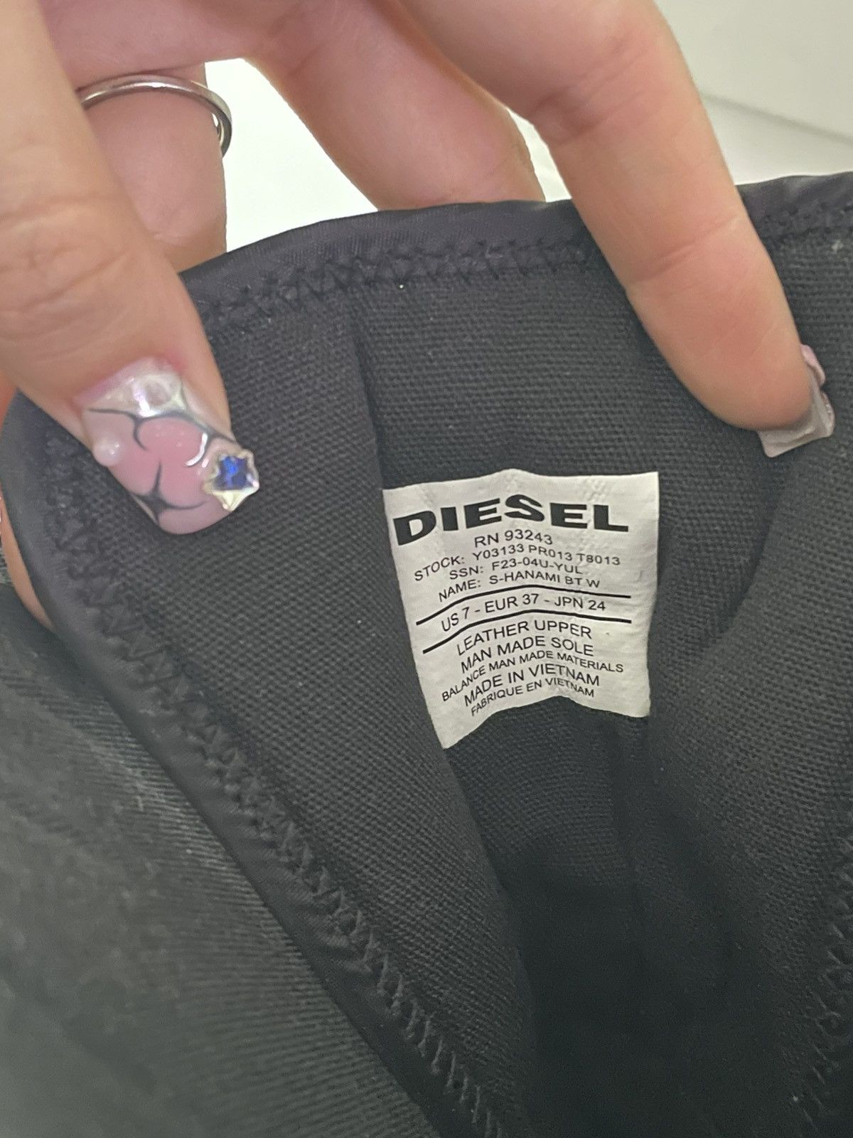 Diesel DIESEL Thigh-high red bottom sneakers Size US 7 / IT 37 - 7 Thumbnail
