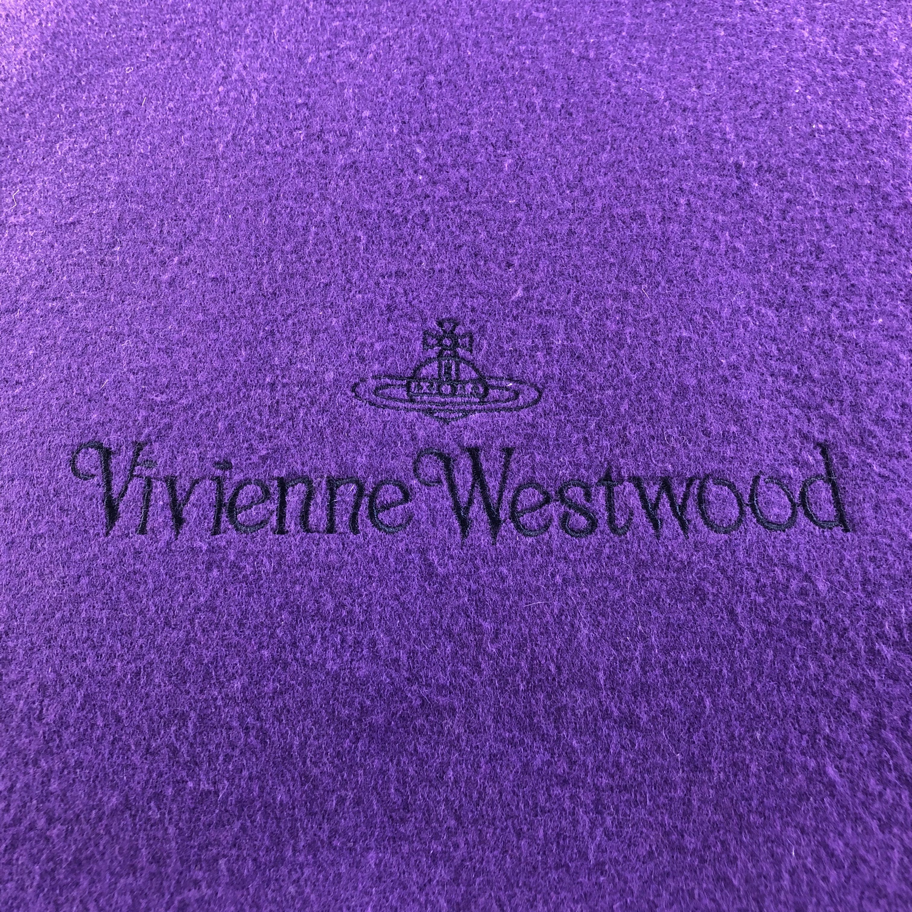 Vivienne Westwood Vivienne Westwood Wool Scarf Muffler V1793 Size ONE SIZE - 4 Thumbnail