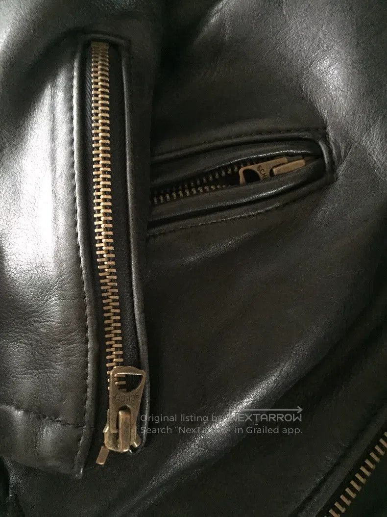 Schott Schott Leather coat Size US L / EU 52-54 / 3 - 8 Thumbnail