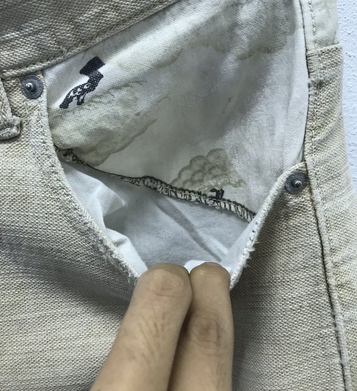 Japanese Brand × Vintage Vintage Wild Khakis Pants Size US 30 / EU 46 - 8 Thumbnail