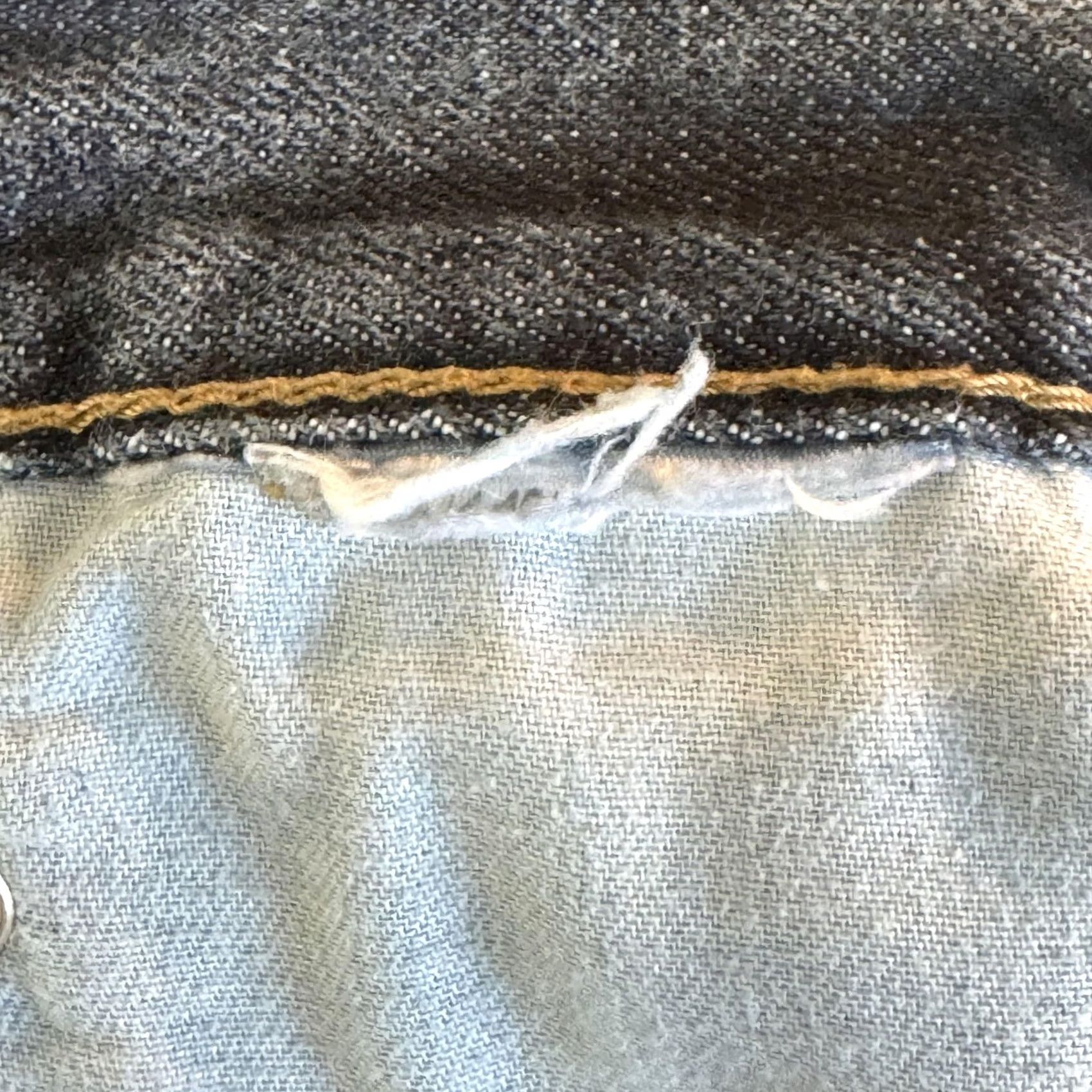 Levi's VINTAGE Levi’s 514 Jeans Mens 34x30 Blue Straight Fit Denim Mid Rise 5 Pocket Zip Fly Size US 34 / EU 50 - 4 Thumbnail