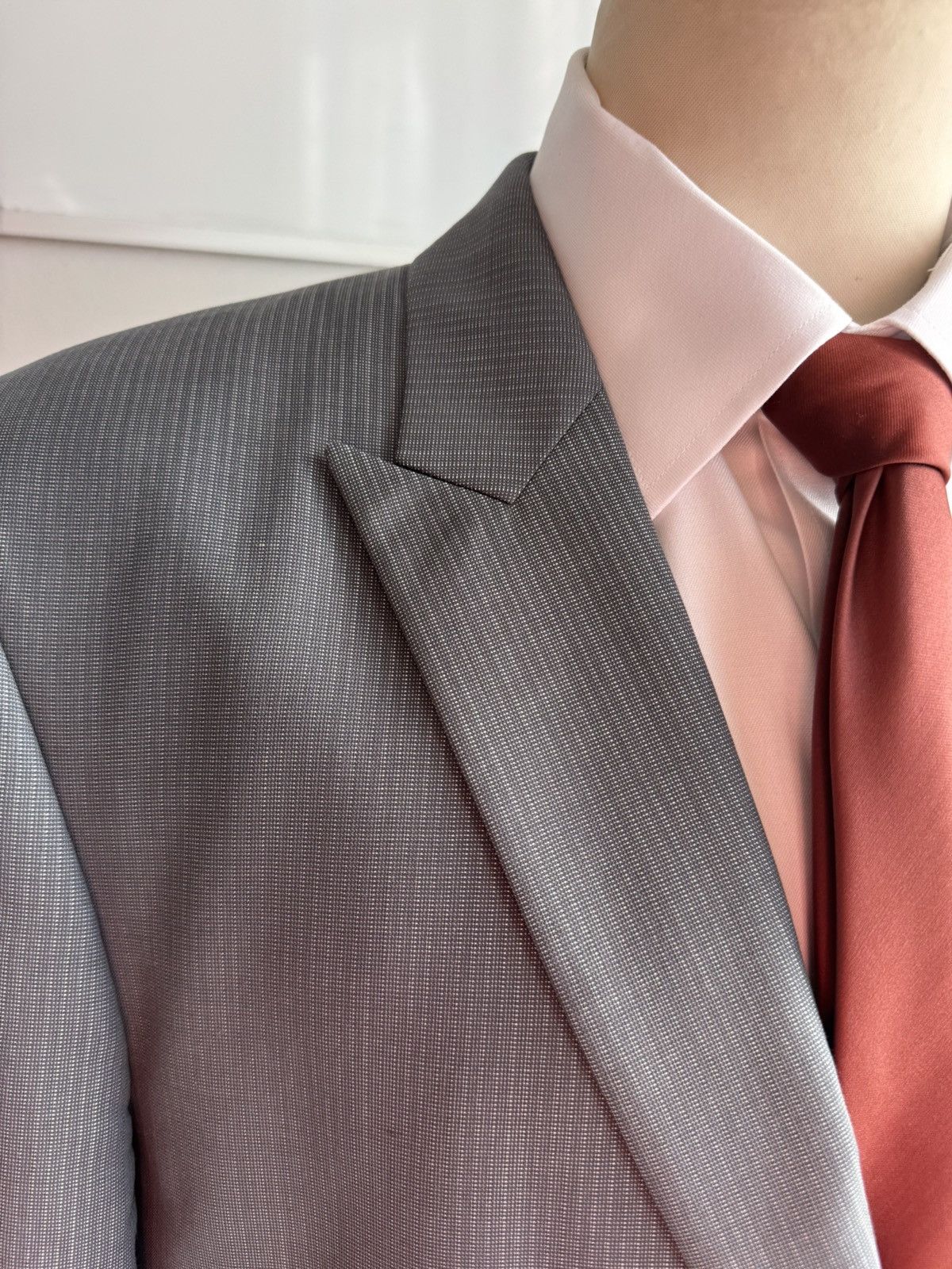 Versace Versace Suit grey 54 Size 54R - 3 Thumbnail