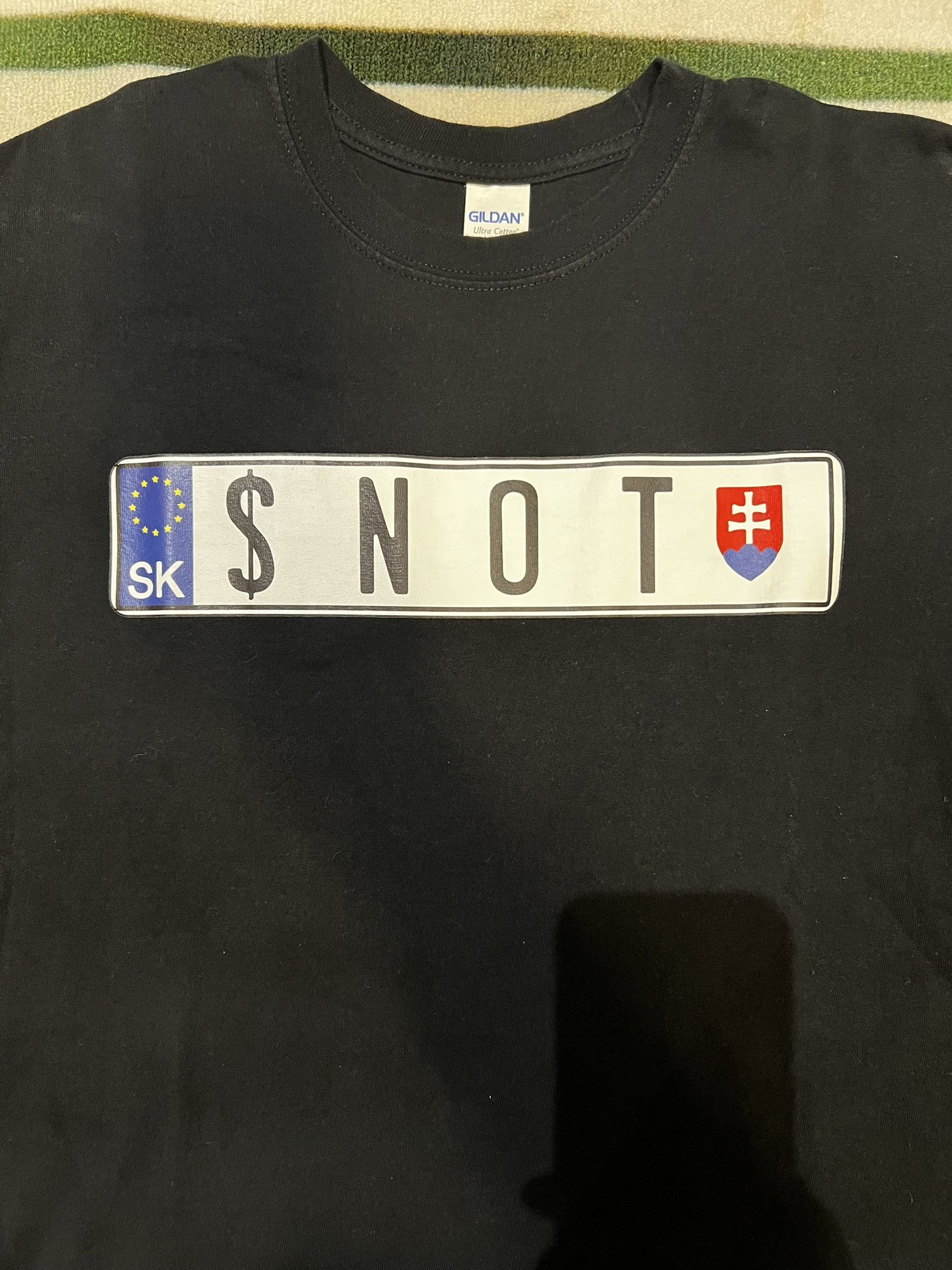 Rap Tees $not License Plate Tee Size US L / EU 52-54 / 3 - 3 Thumbnail