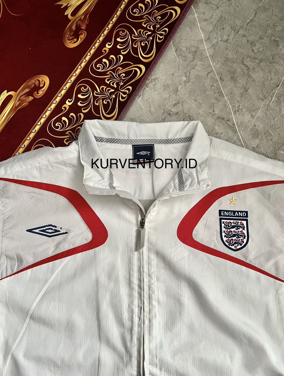 Other (SOLD OUT) Umbro England Windbreaker Size US L / EU 52-54 / 3 - 2 Thumbnail