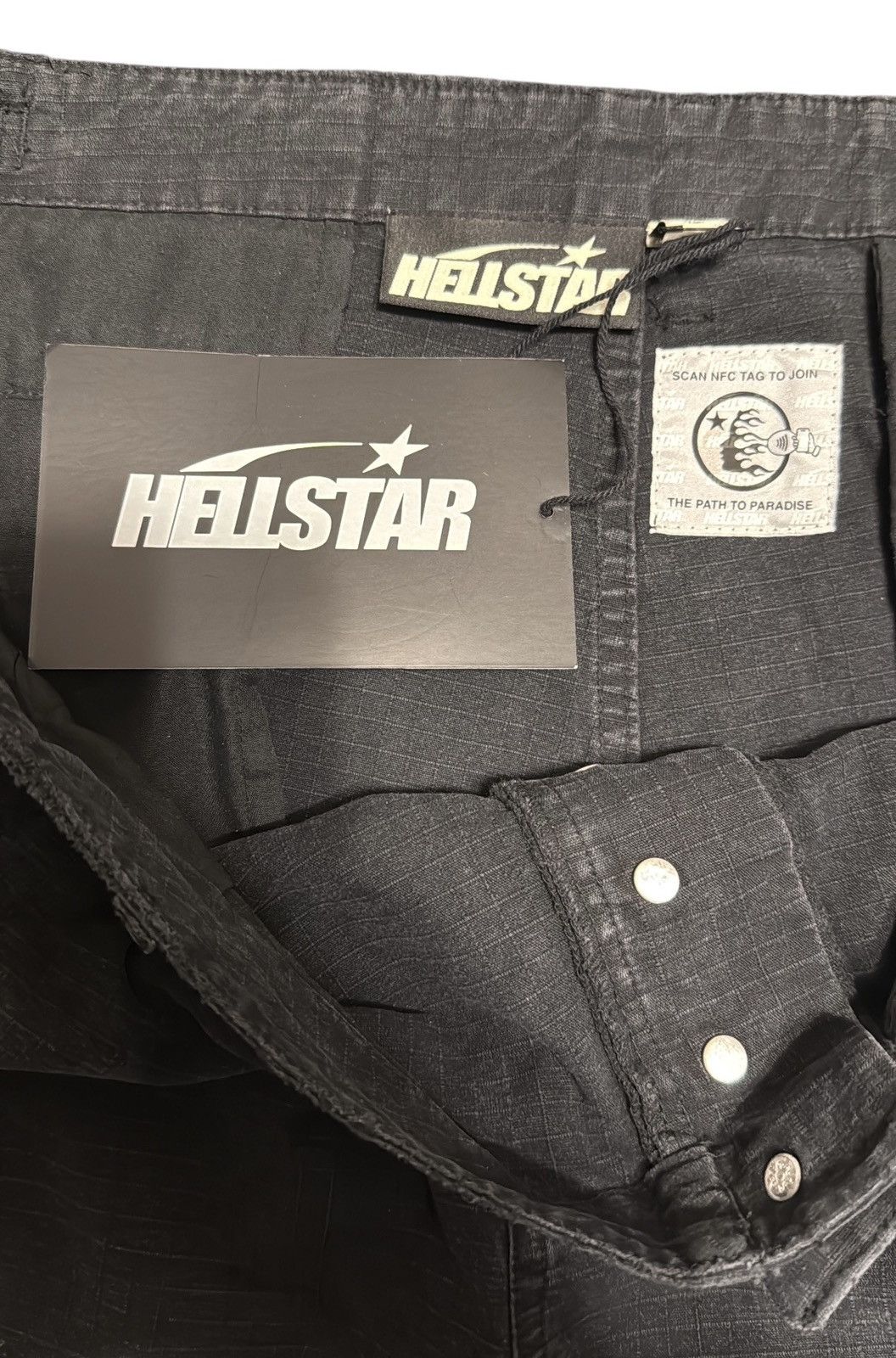 HELLSTAR Hellstar Canvas Cargo Pants XXL Size US 38 / EU 54 - 4 Thumbnail