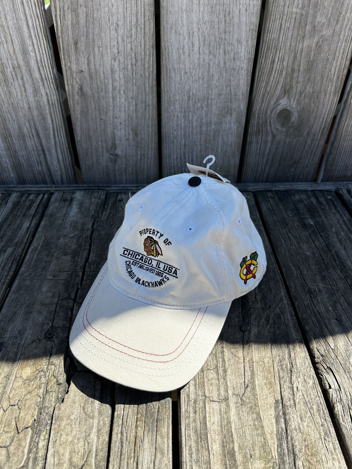 NHL Vintage Chicago Blackhawks Hat Size ONE SIZE - 1 Thumbnail