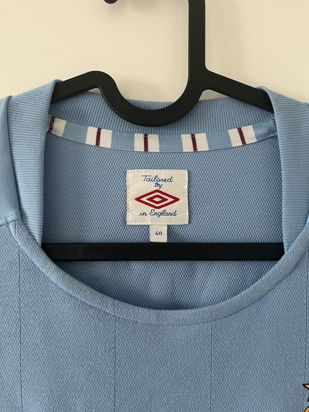 Manchester City umbro 2010/2011 domowa Boateng z autografem — zdjęcie 8