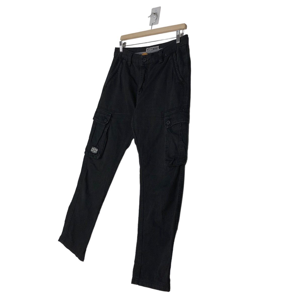 Japanese Brand 🔥Bush Pants Multi Pocket Cargo Jeep 3D Pockets Survival Size US 33 - 2 Thumbnail
