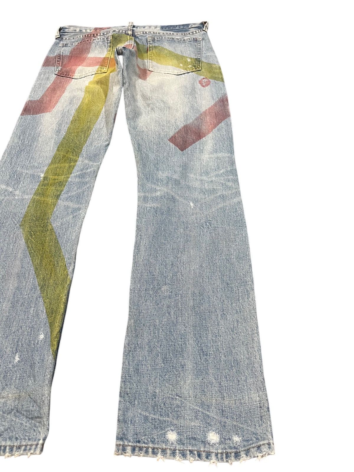Hysteric Glamour Vintage RNA SLANG Distressed Denim Size US 31 - 9 Thumbnail