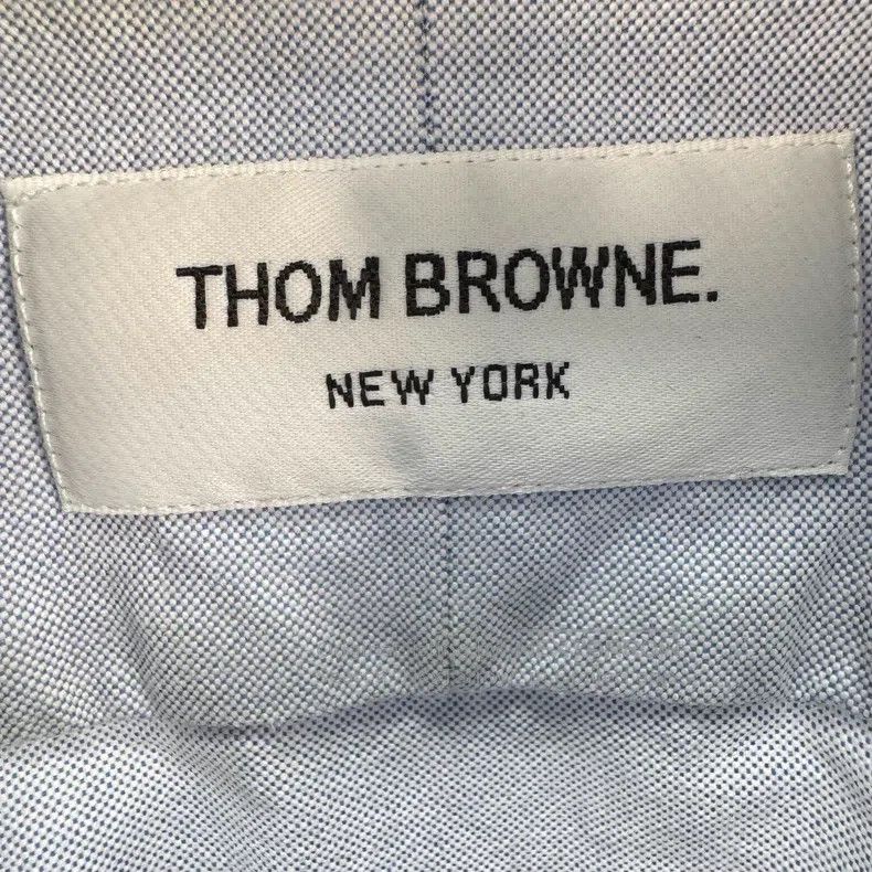 Thom Browne Thom Browne Oxford Stripe Short-Sleeve Shirt Size US L / EU 52-54 / 3 - 6 Thumbnail