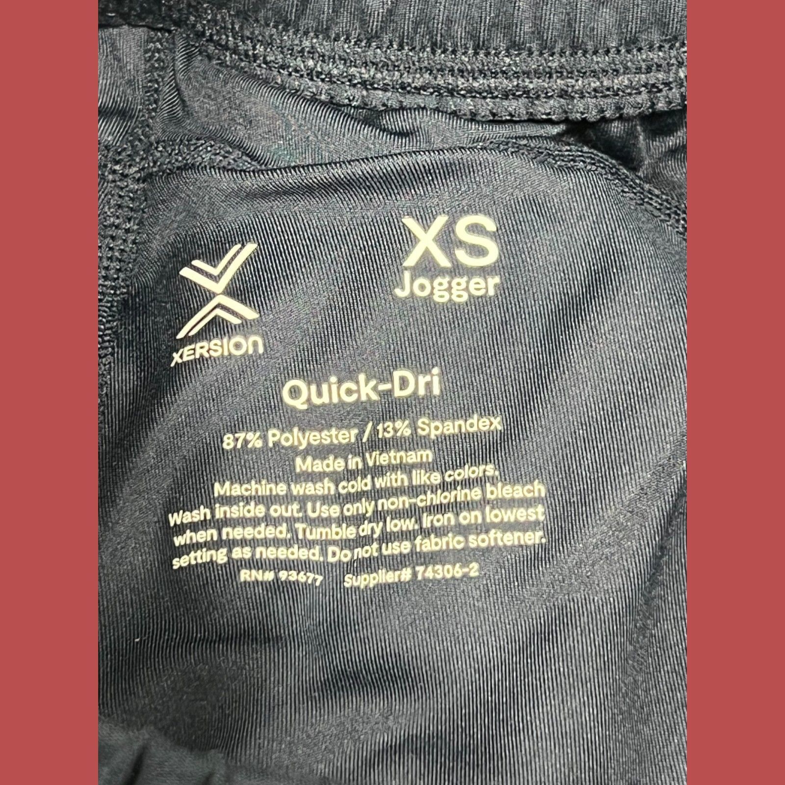 Other Xersion - Women's Mid-Rise Jogger Pants - Comfortable Fit - Size 28" / US 6 / IT 42 - 12 Thumbnail