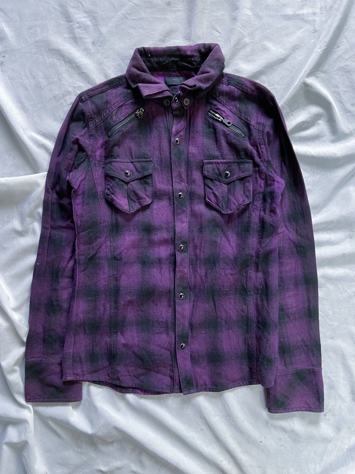 Isamu Katayama Backlash MIDAS CROSS PUNK BUTTON DOWN SHIRT Size US S / EU 44-46 / 1 - 2 Thumbnail