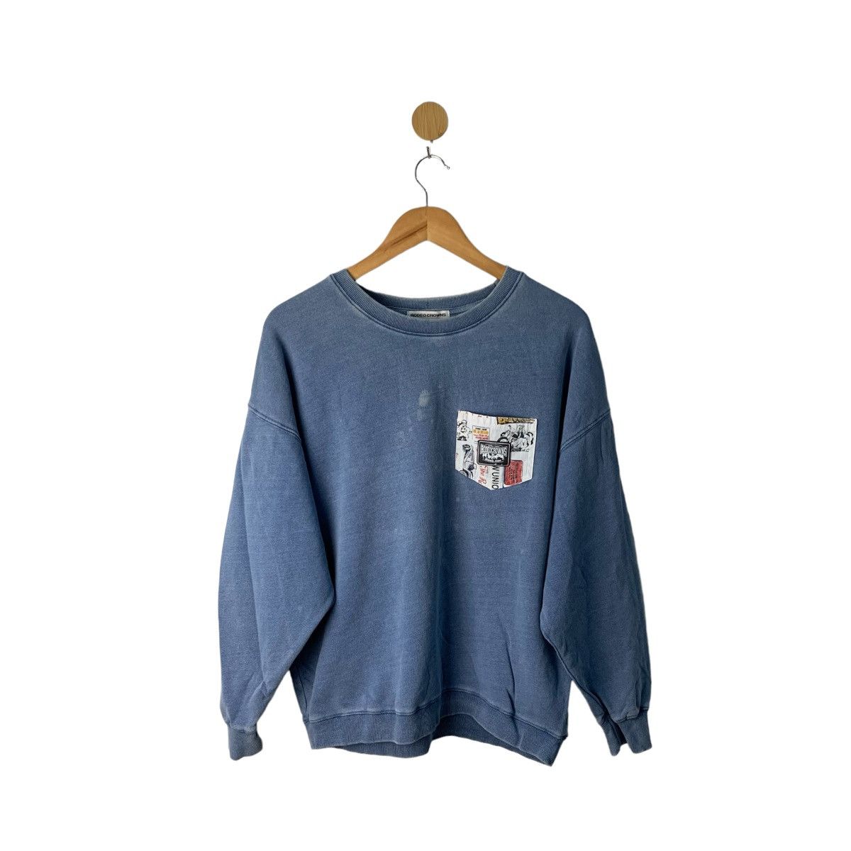 Other 💥Rodeo Crown Big Spellout Baggy Sweatshirt Size US L / EU 52-54 / 3 - 2 Thumbnail