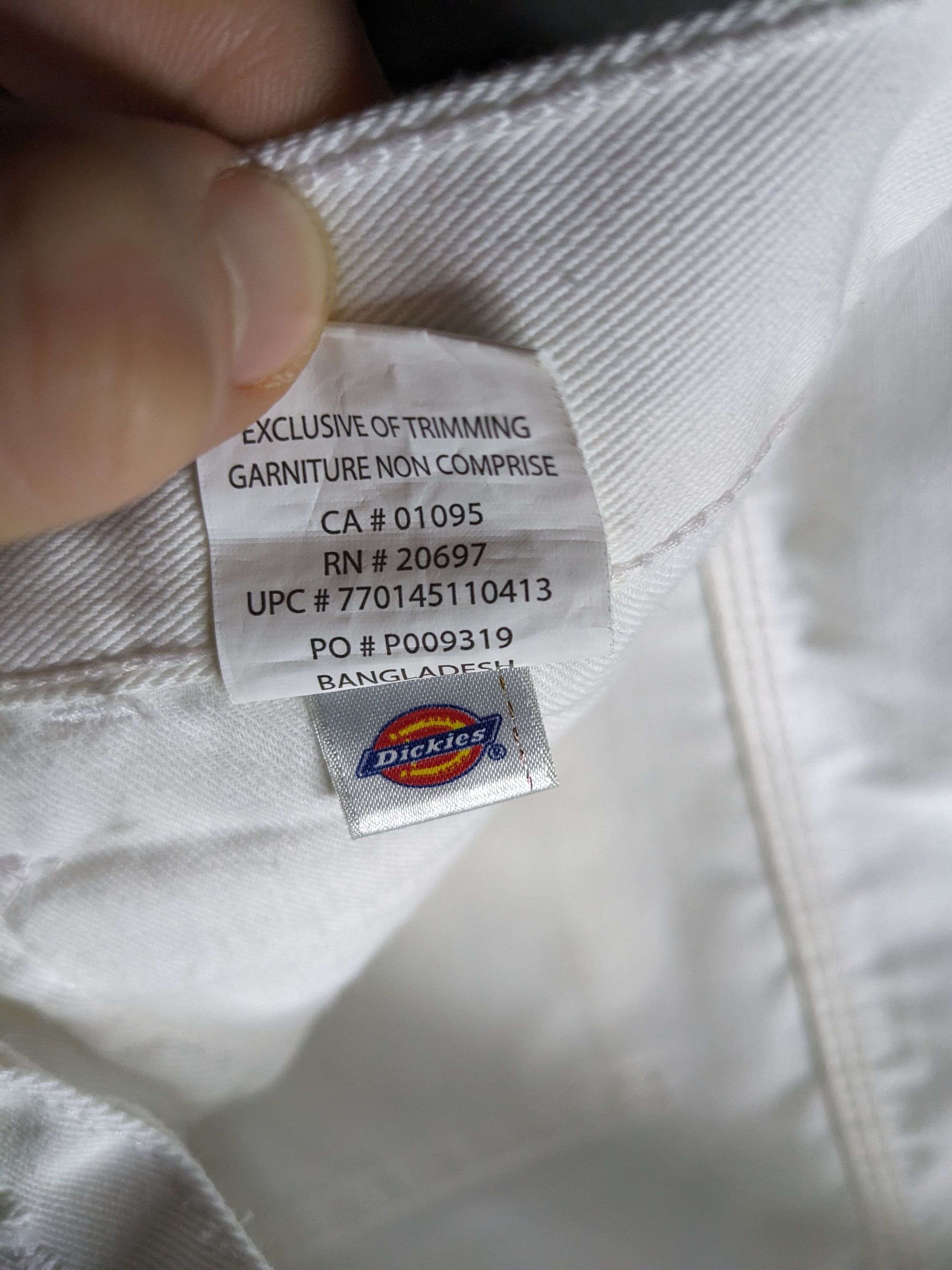Dickies Dickies Double Knee Carpenter Pants 36x30 White Workwear Size US 36 / EU 52 - 10 Thumbnail