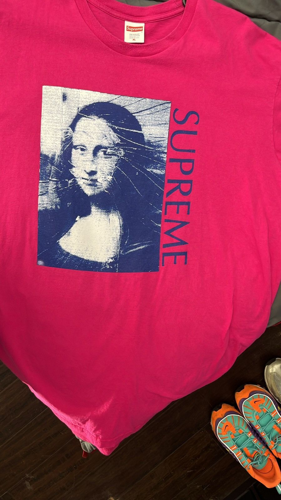 その他 wrongwroks Mona Lisa Ripped Off supreme Wrongwroks SUPREME MONA LISA RIPPED TEE | Grailed