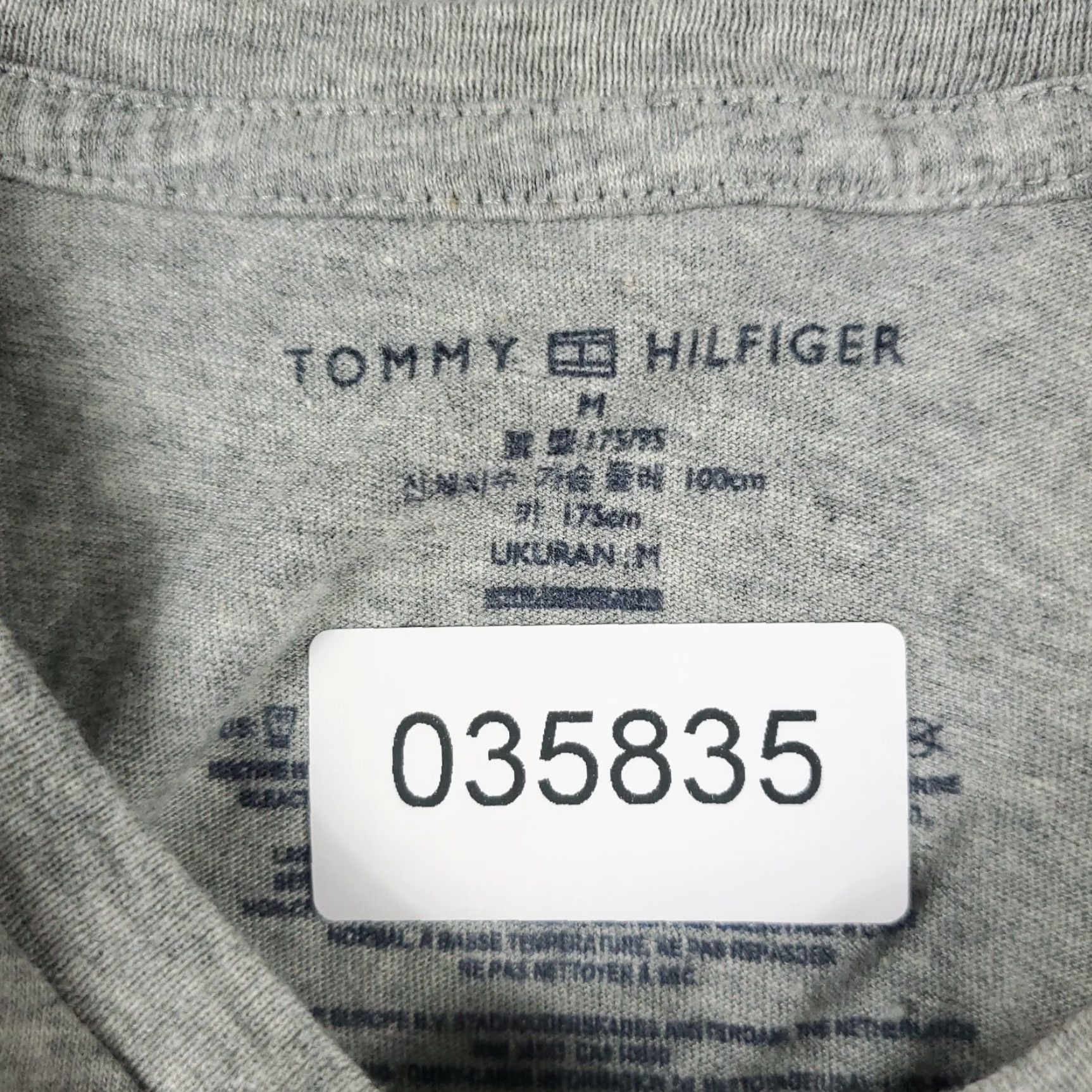 Tommy Hilfiger Tommy Hilfiger T-Shirt Mens Medium Blue Casual Short Sleeve Regular Fit Size US M / EU 48-50 / 2 - 6 Thumbnail