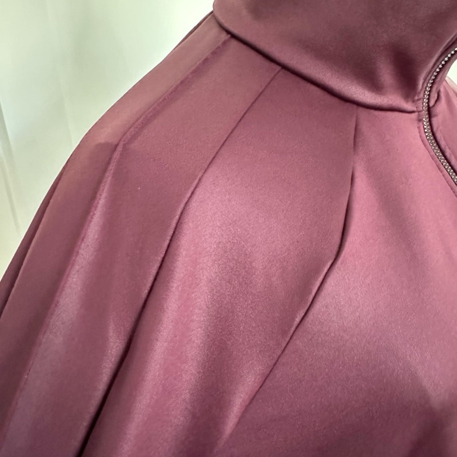 Sweaty Betty Like new! sweaty Betty Burgundy track jacket full zip - M Size M / US 6-8 / IT 42-44 - 5 Thumbnail