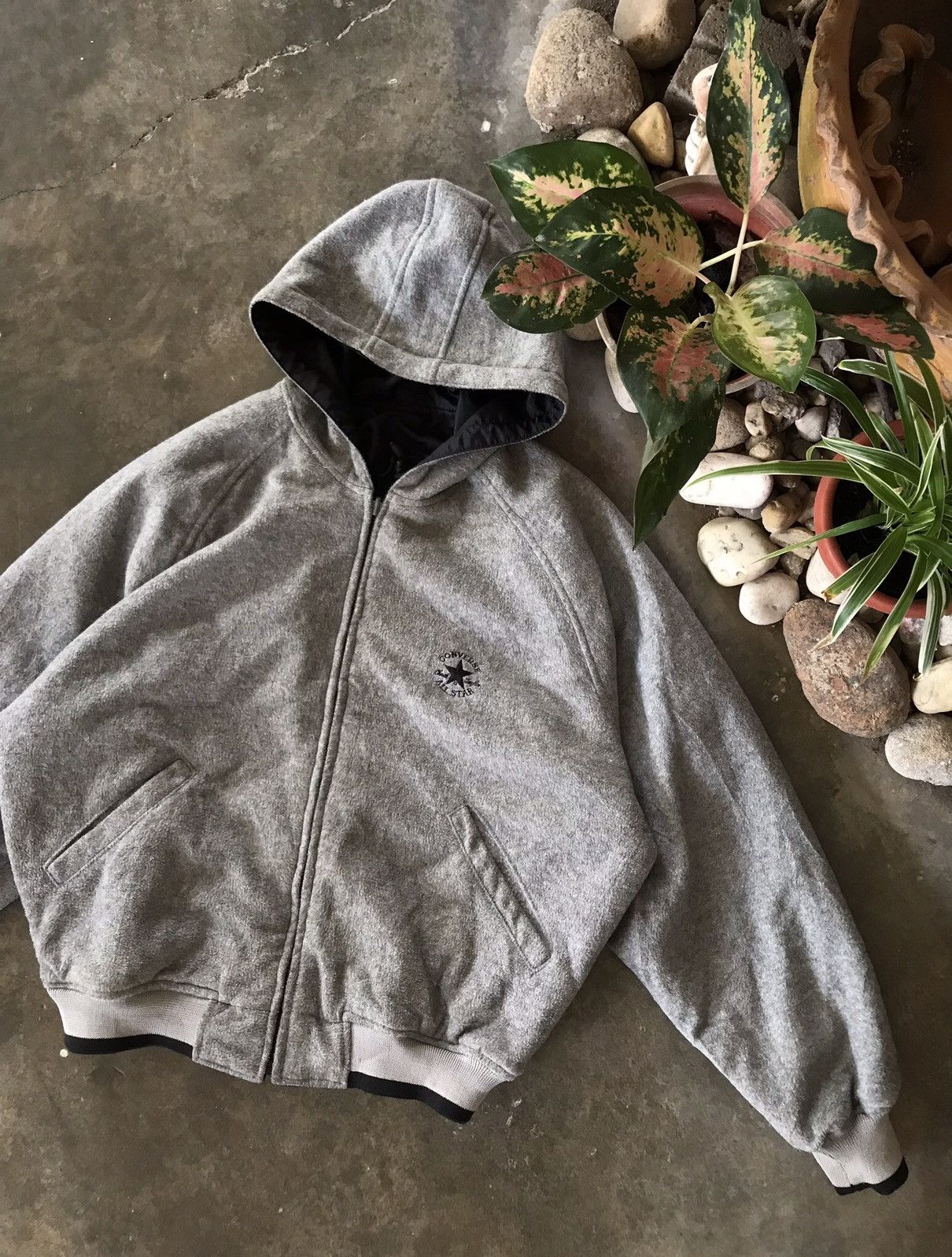 Converse BEST OFFER🔥VINTAGE Reversible Converse Boxy Hoddie 🔥 Size M / US 6-8 / IT 42-44 - 20 Thumbnail