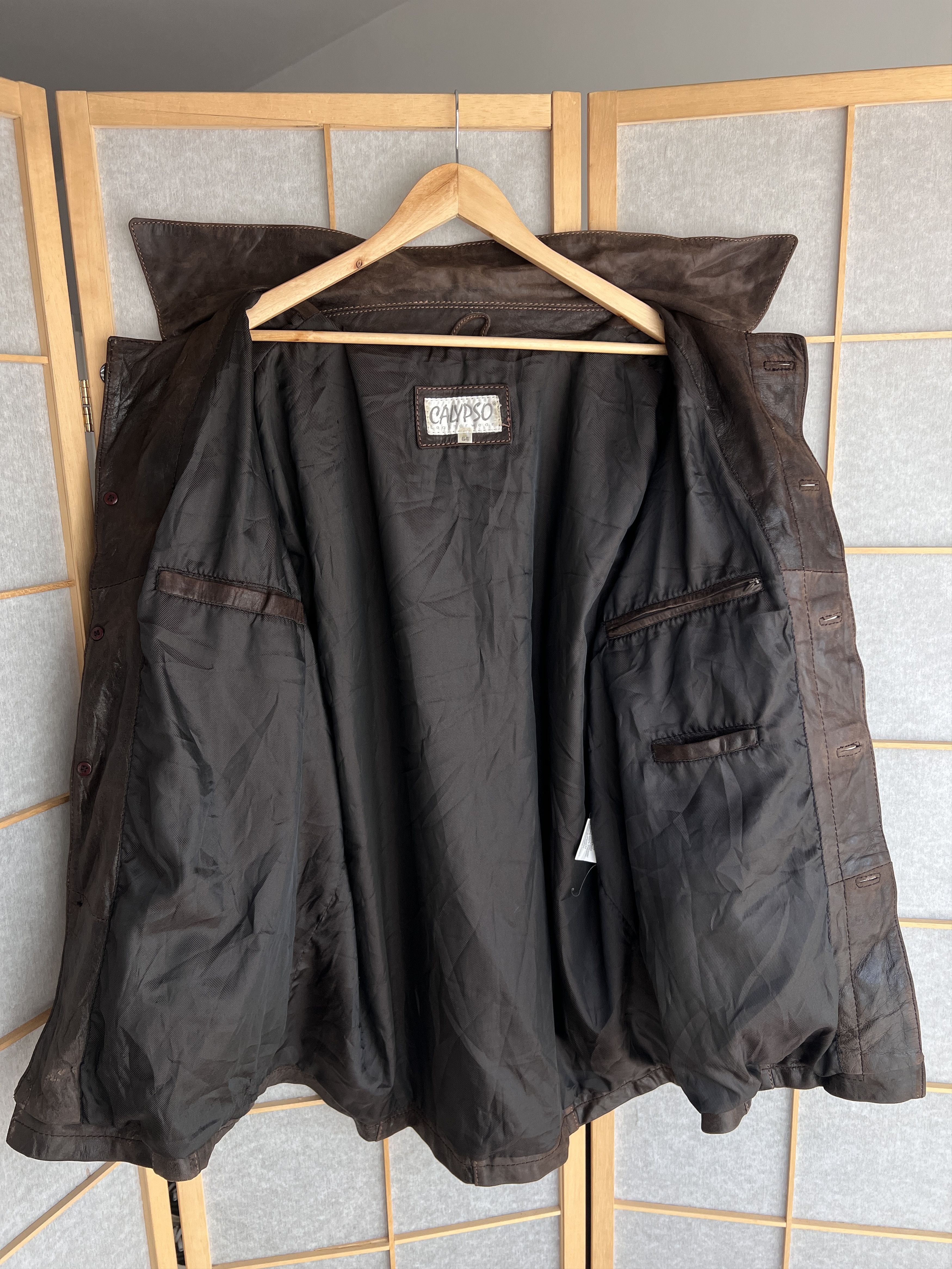 Hysteric Glamour Leather coat jacket vintage y2k 14th Addiction Diesel style Size US L / EU 52-54 / 3 - 8 Thumbnail