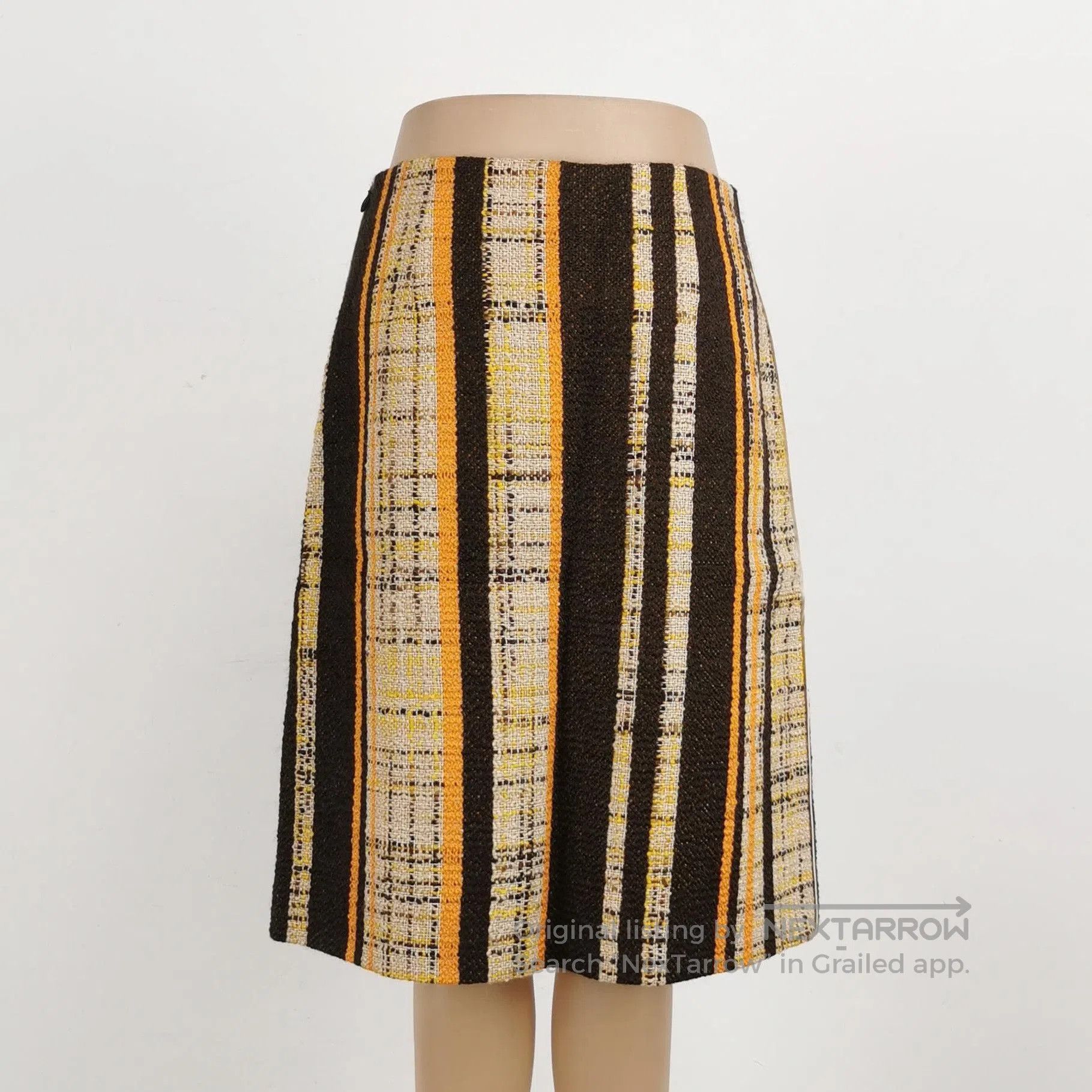 Prada Prada Colorful Striped Wool. Size 39" - 2 Thumbnail