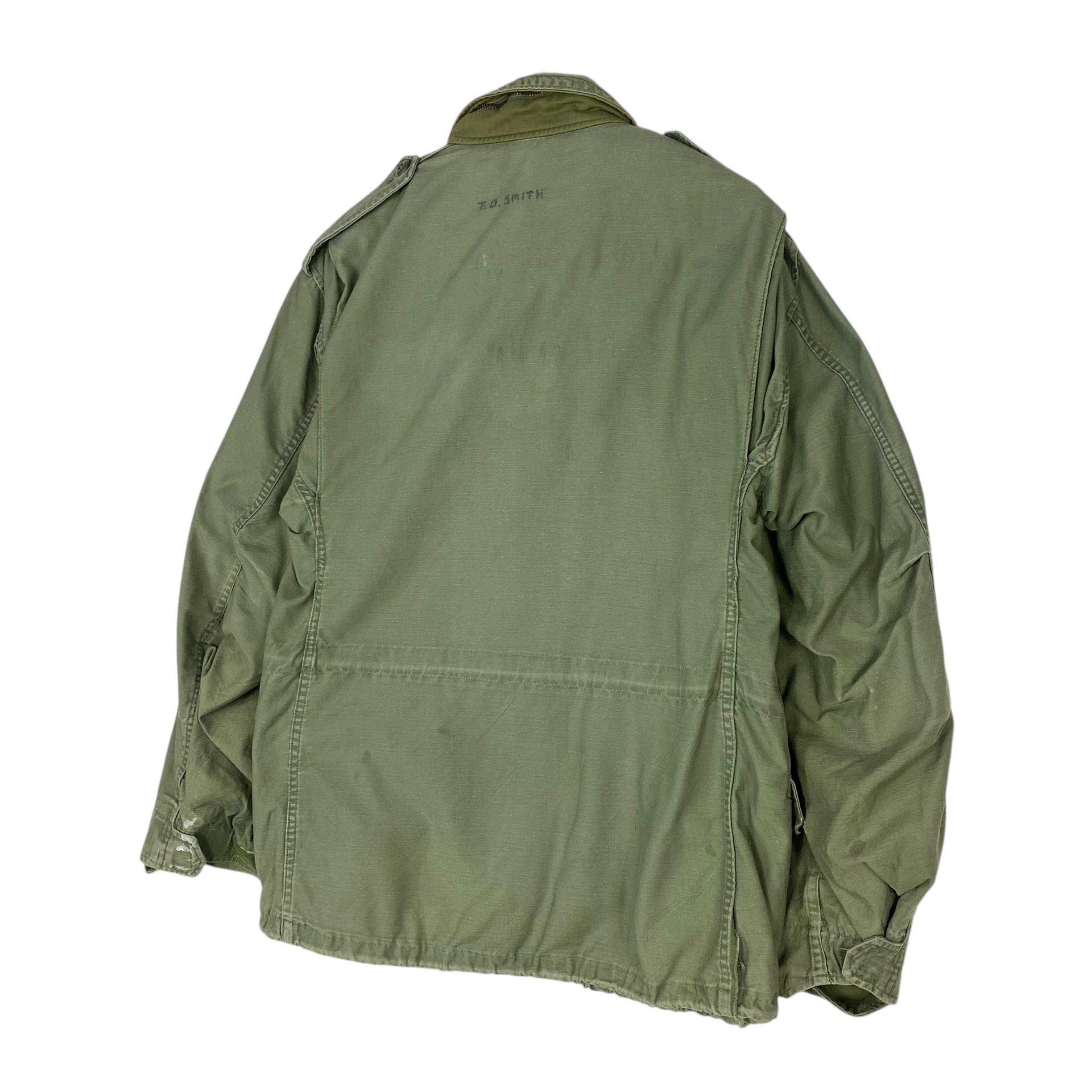 Vintage 💥1960 US ARMY M65 FIELD RARE JACKET Size US M / EU 48-50 / 2 - 10 Thumbnail