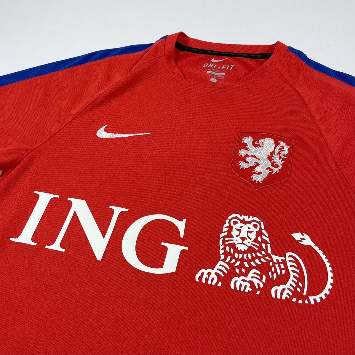 Nike × Vintage Vintage Nike KNVB Netherlands National Soccer Jersey Size US M / EU 48-50 / 2 - 6 Thumbnail