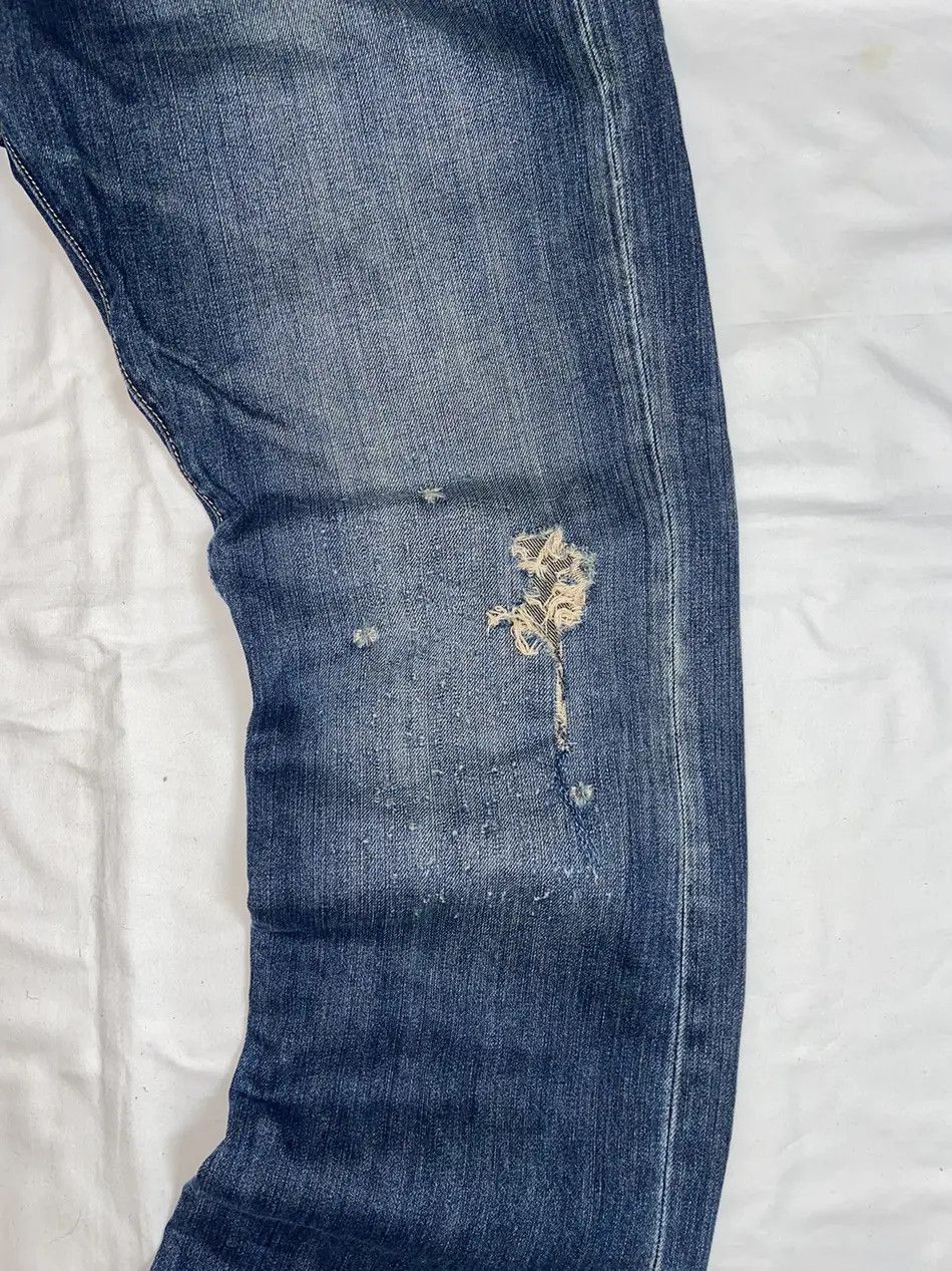 Ed Hardy VINTAGE ED HARDY Y2K RAP JEANS AFFLICTION DENIM PANTS JAPAN Size US 34 / EU 50 - 15 Thumbnail