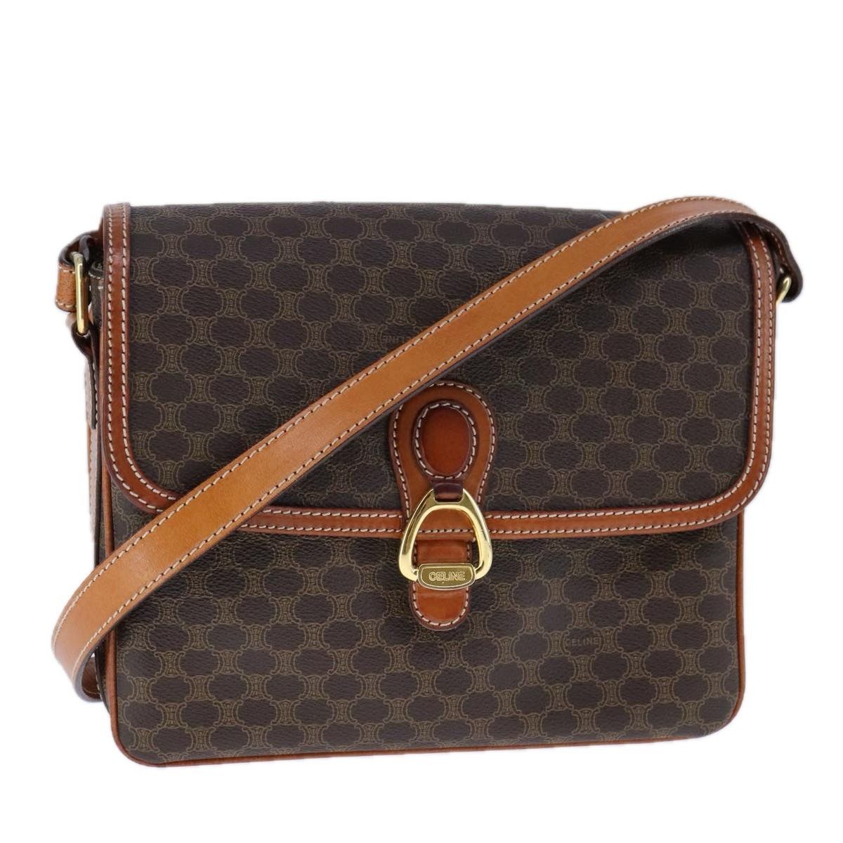 Celine Celine Macadam Shoulder Bag PVC Leather Size ONE SIZE - 1 Thumbnail