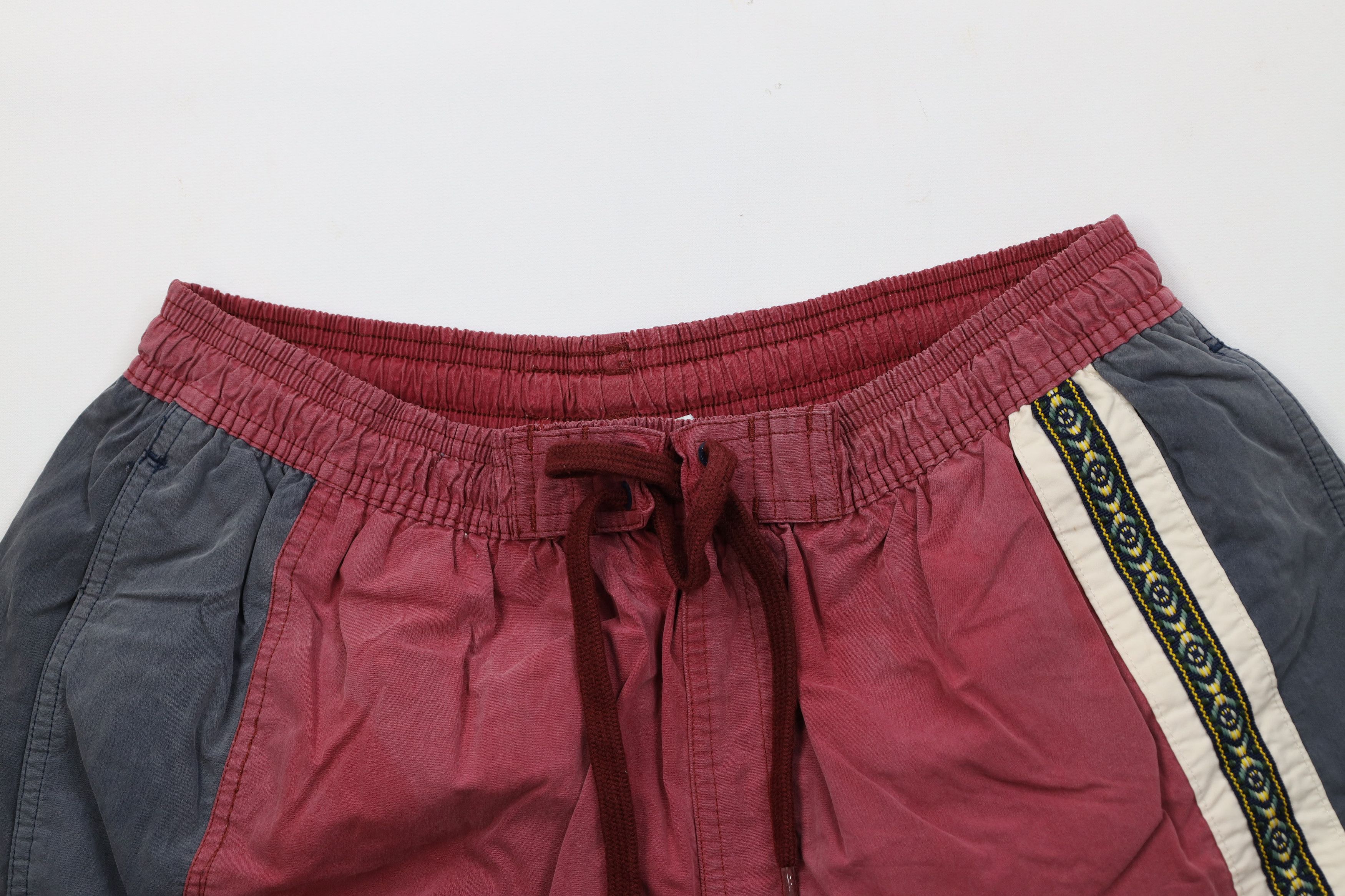 Speedo Vintage 90s Speedo Southwestern Block Lined Shorts Trunks Size US 34 / EU 50 - 2 Thumbnail